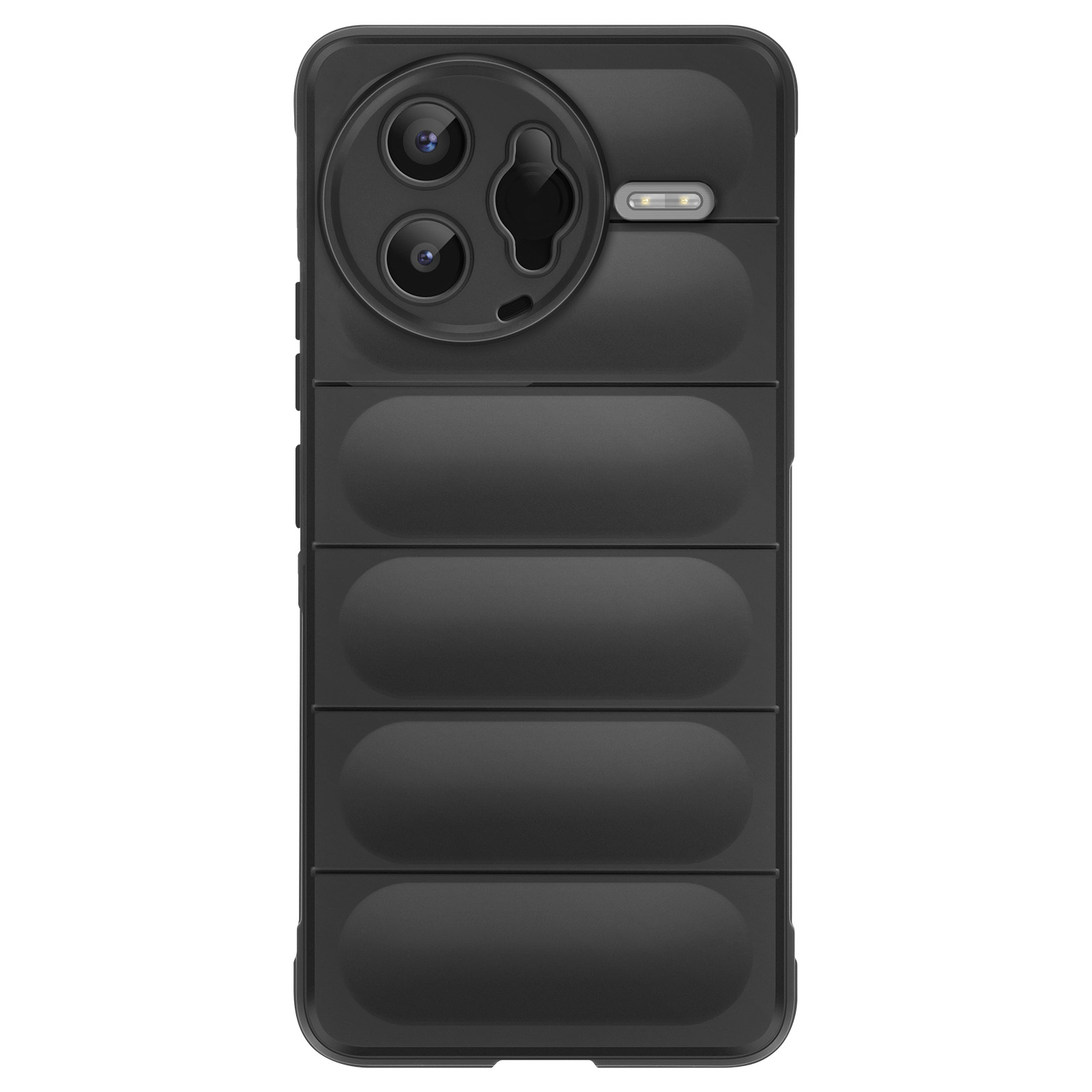 JIAFEI Cover Per Xiaomi Poco X5 Pro - Custodia Antiurto Con Anello Magnetico 360° E Supporto - Blu Reale Traslucido - 2