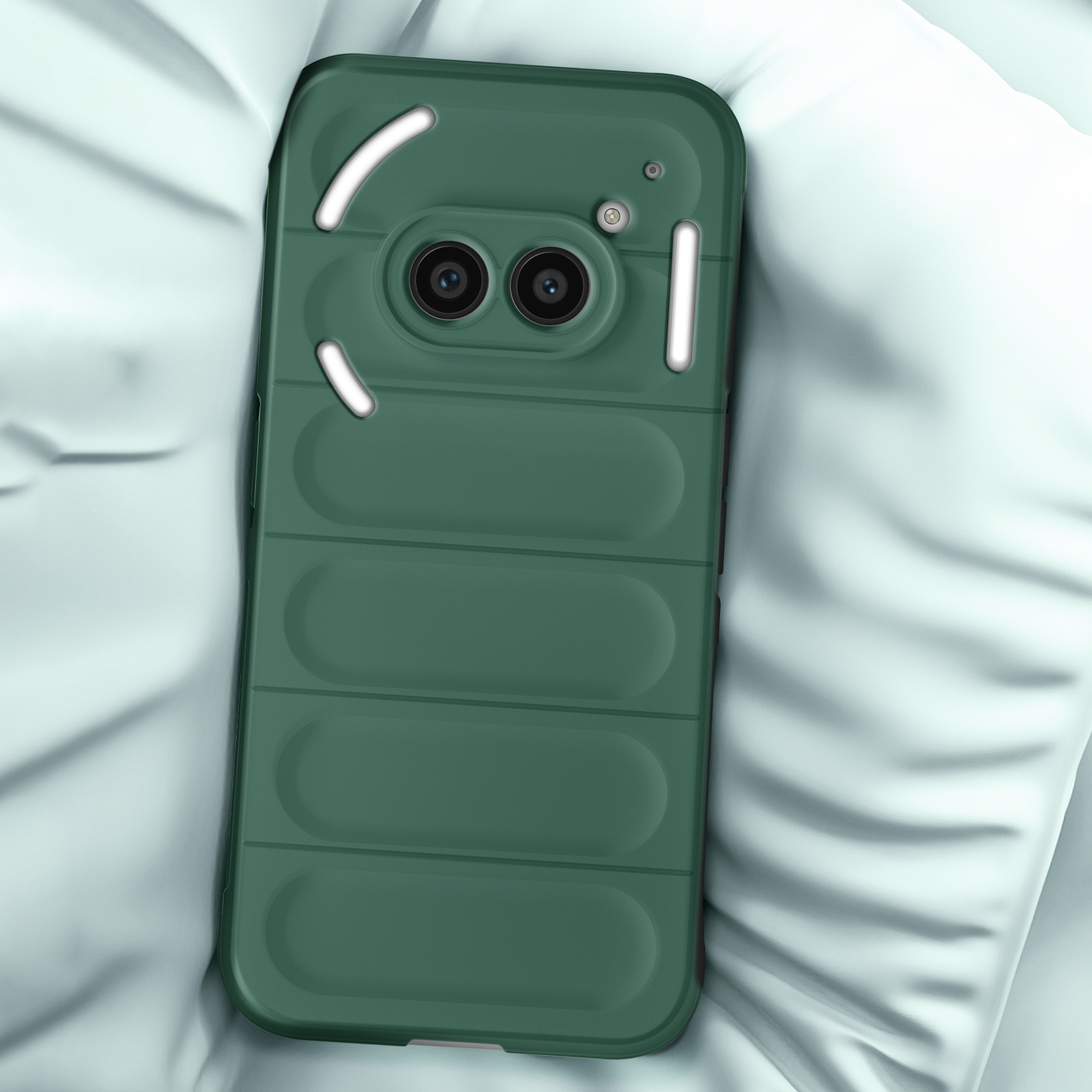 OUBELI Cover per iPhone 15 Protezione fotocaera con custodia a