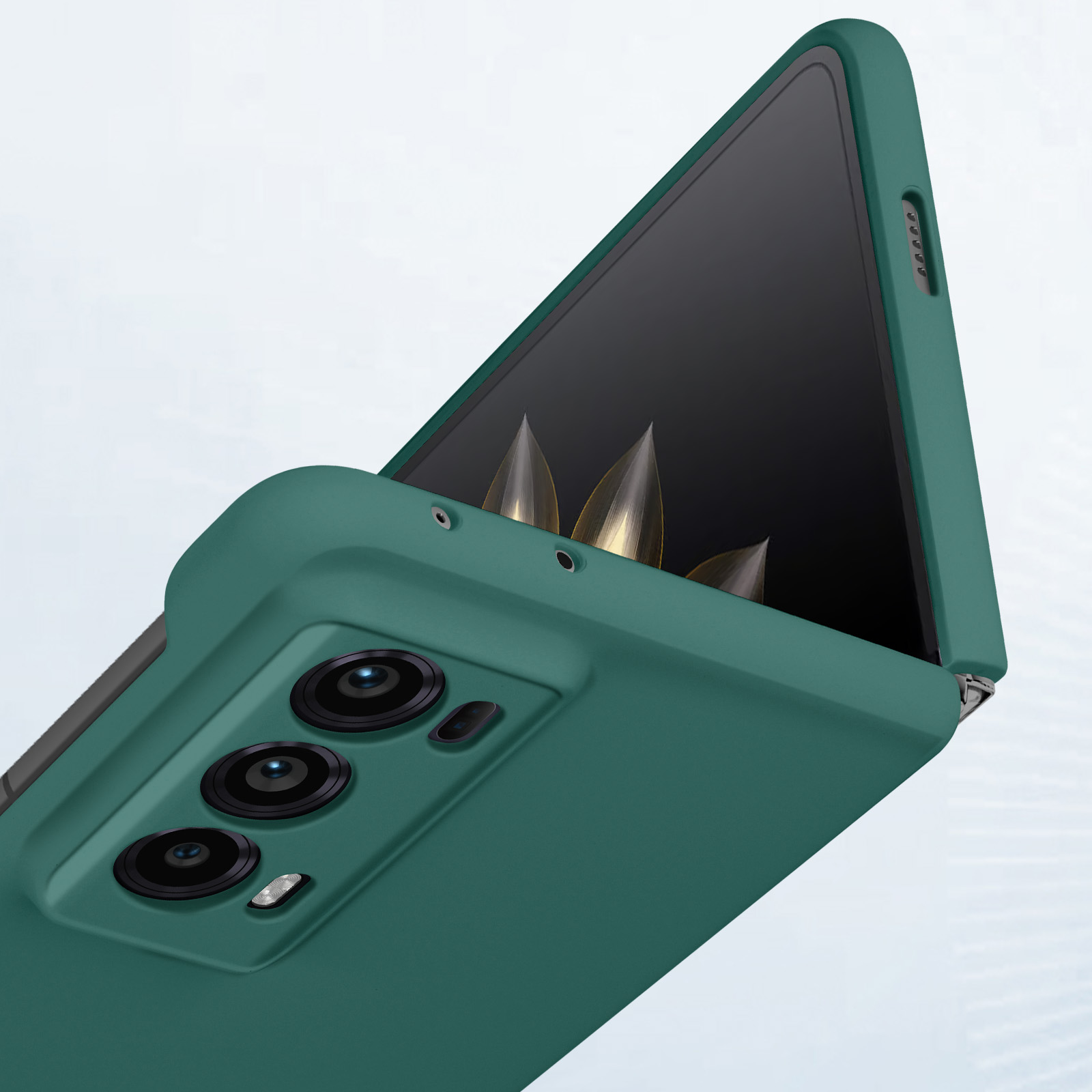 Custodia Honor Magic V2 Con Cerniera Magnetica E Vetro Frontale | Cover Sottile Con Supporto - 3