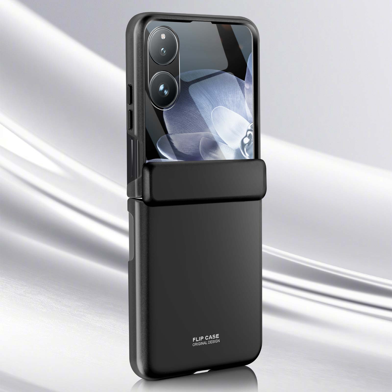 Housse Flip Cover Zovonic Pour Smartphone - Supporte Charge Sans Fil - Porte-cartes Intégré