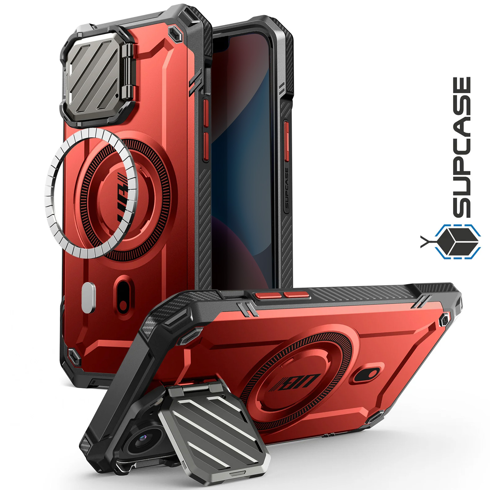 SUPCASE Unicorn Beetle Edge Per IPhone 13 Pro Max: La Protezione Sottile Che Non Ti Aspetti! Cover Con Bumper Antiurto E Retro Trasparente, Compatibile MagSafe - 2