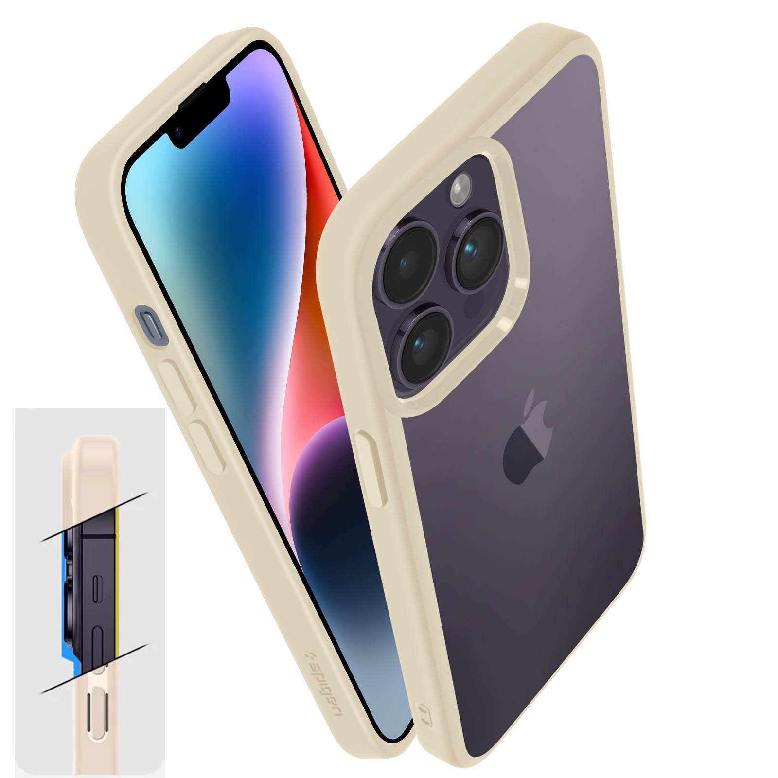 Cover Custodia per APPLE IPHONE 14 PRO sportello Protezione