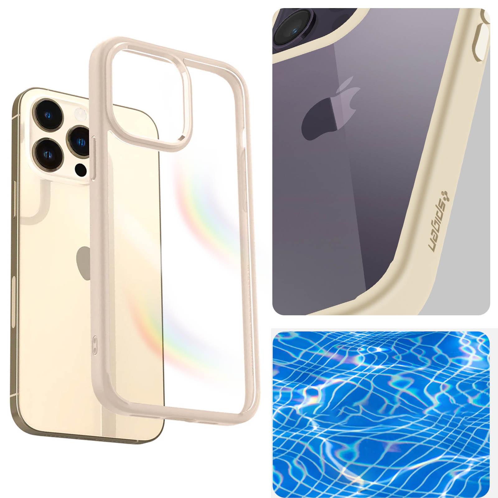 CoverKingz Custodia Hybrid Per IPhone 14 Pro: Trasparente, Antiurto E Con Protezione Fotocamera - 3