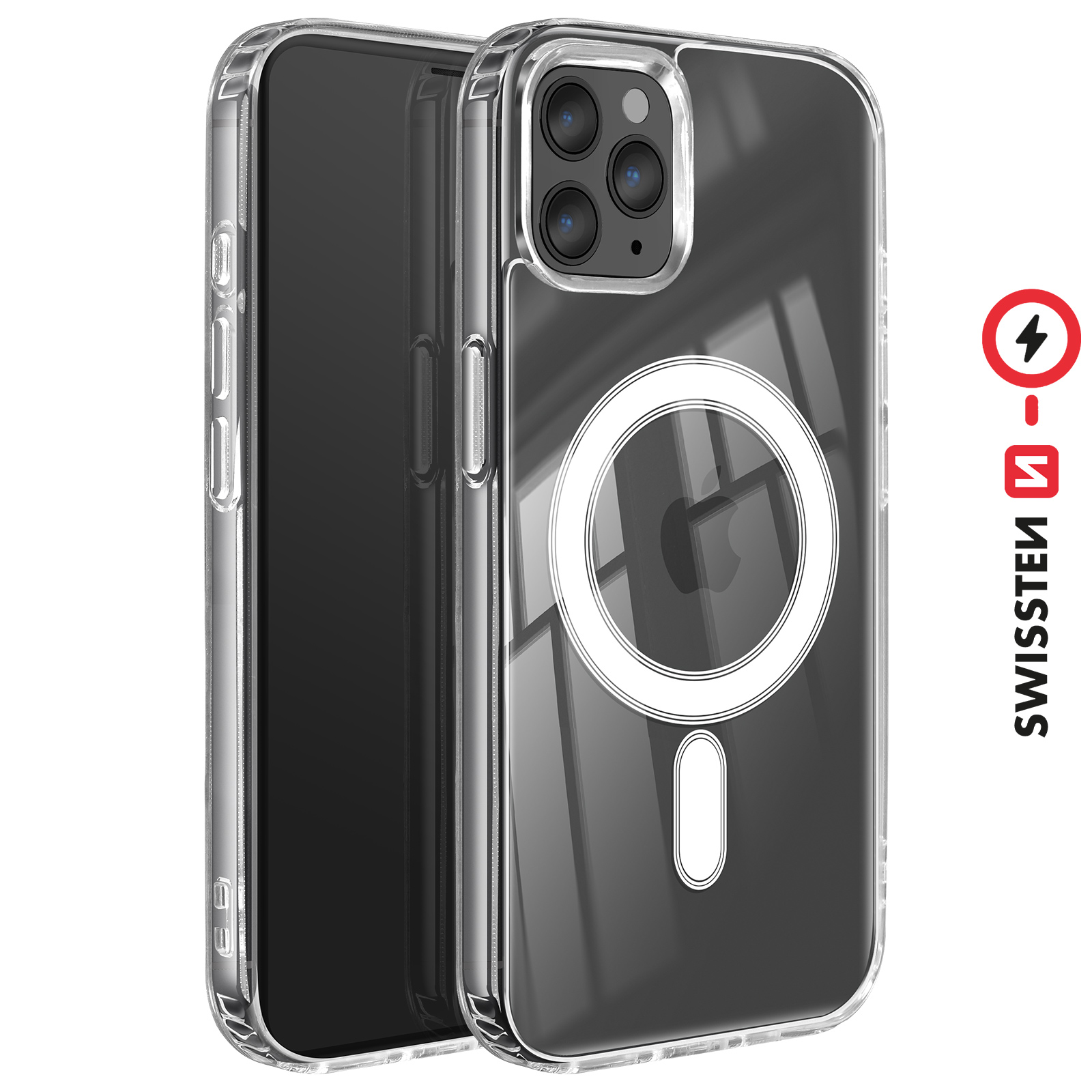 Coque pour iPhone 11 Pro Max Compatible MagSafe avec 2 Protection écran et 2 Caméra Protecteur - Téléphonie