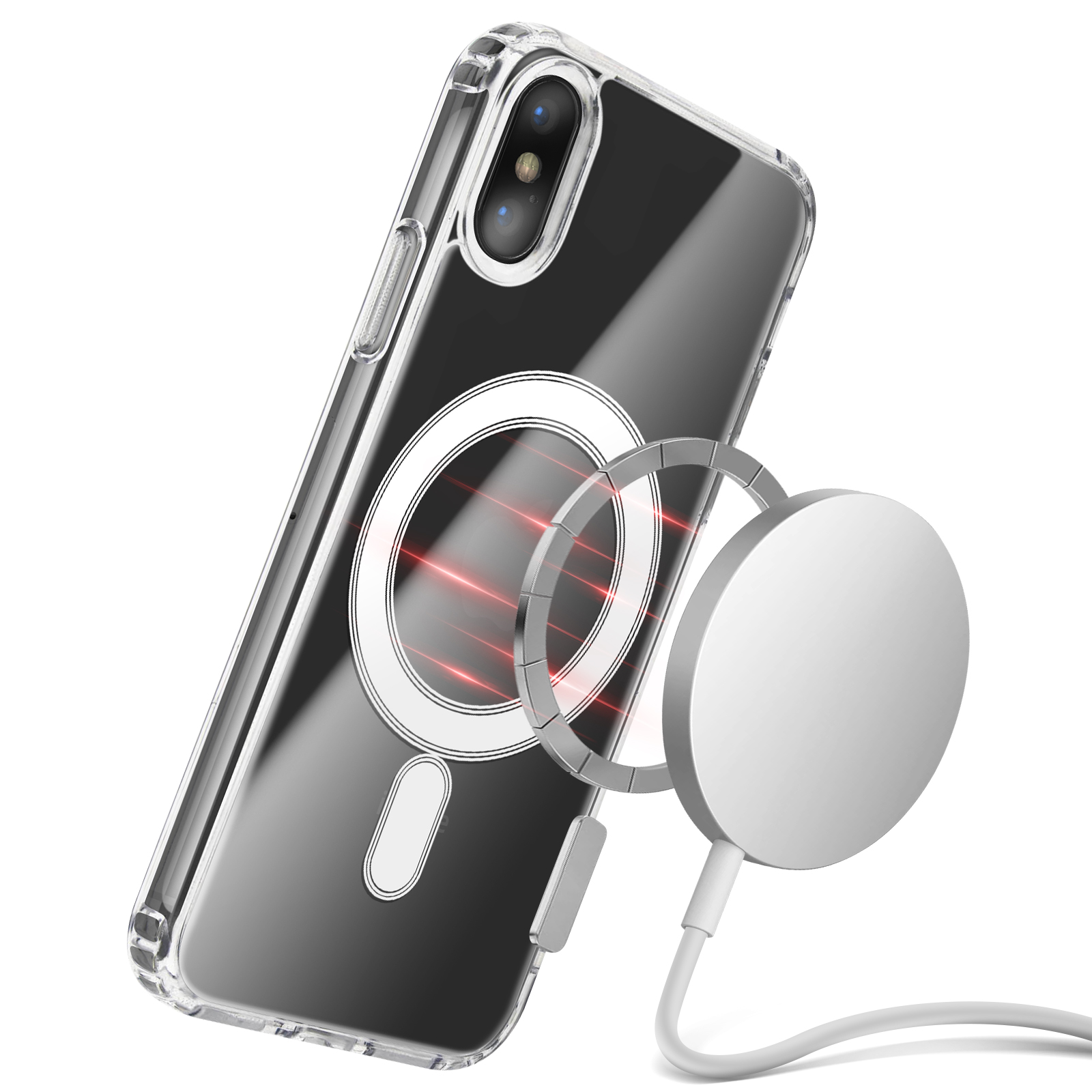 Coque Souple En Gel Silicone Transparente Pour IPhone X / XS - Modèle IP03 - Neuf