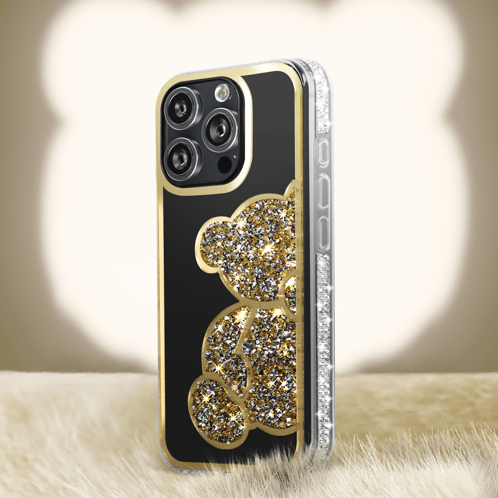 Custodia iPhone 14 Plus Verde Scuro con Cordino | Ideale per Viaggi