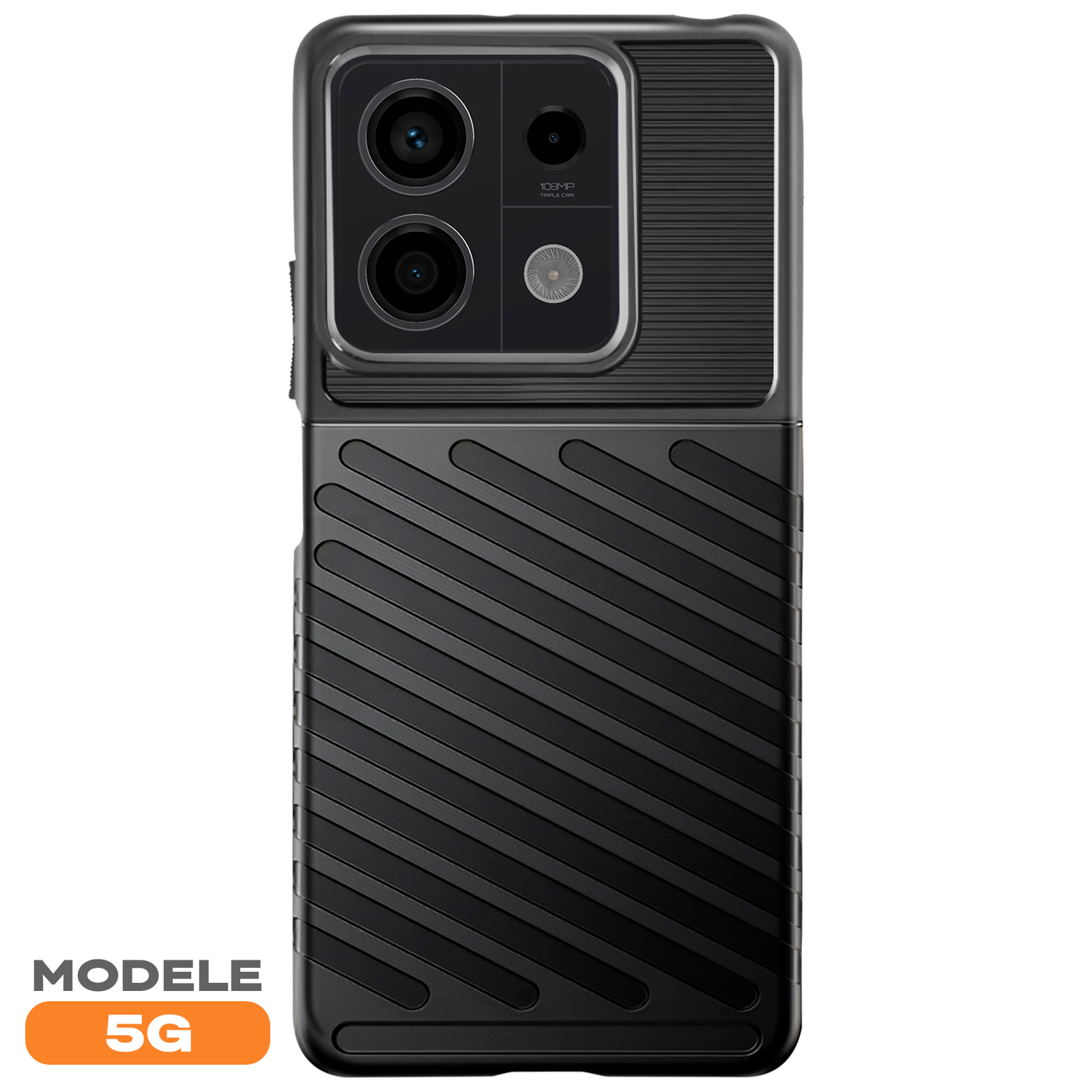 EbestStar Hülle Für Xiaomi Redmi Note 13 4G – Transparente TPU Schutzhülle Mit Verstärkten Rändern