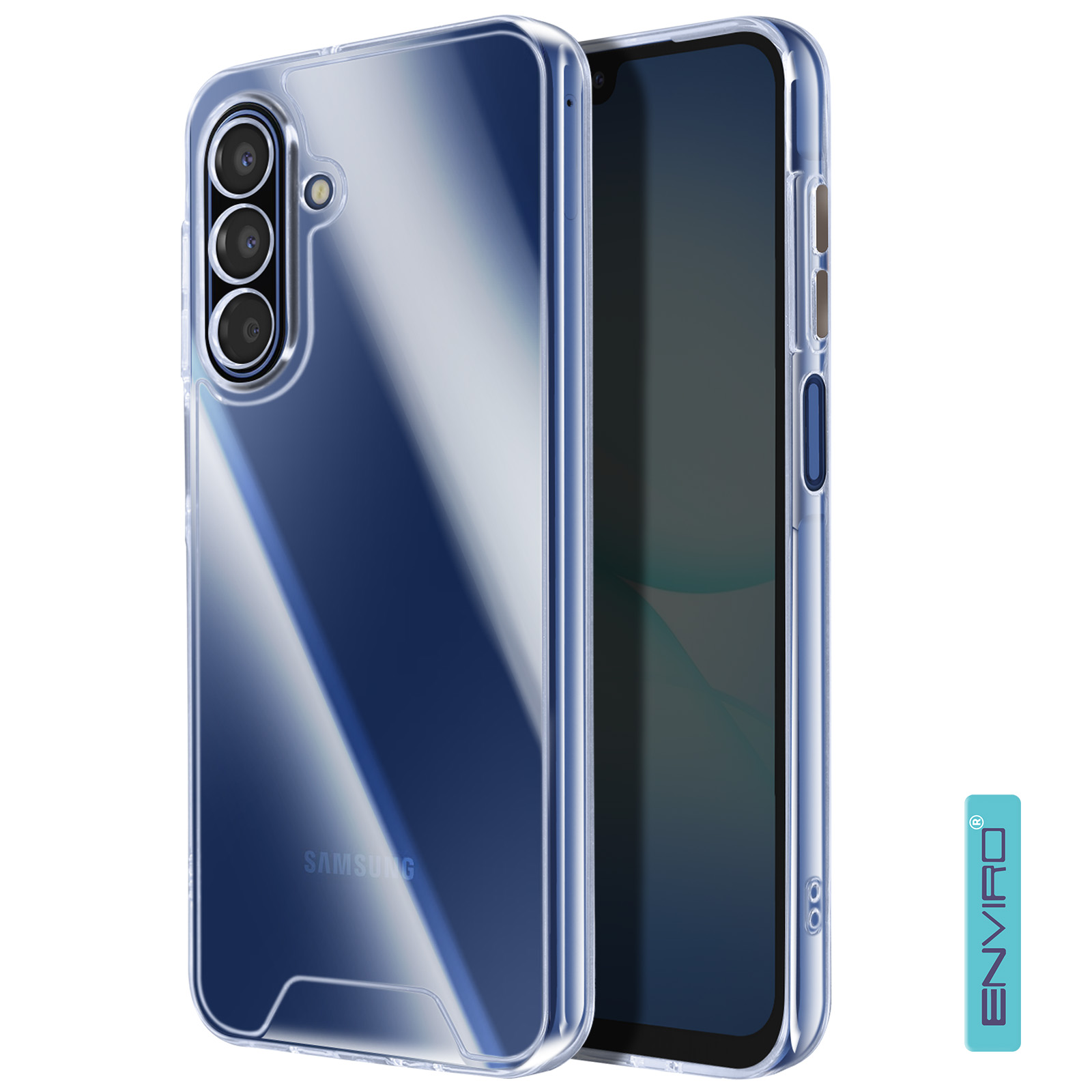 Captor Cover Samsung A36 5G, Custodia Trasparente in Silicone TPU