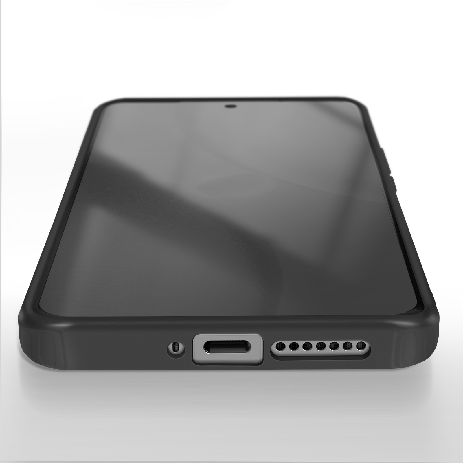 Verco Cover Portafoglio Per Xiaomi 15 Ultra - Custodia A Libro In Tessuto Denim Con Slot Carte, Nero - 2