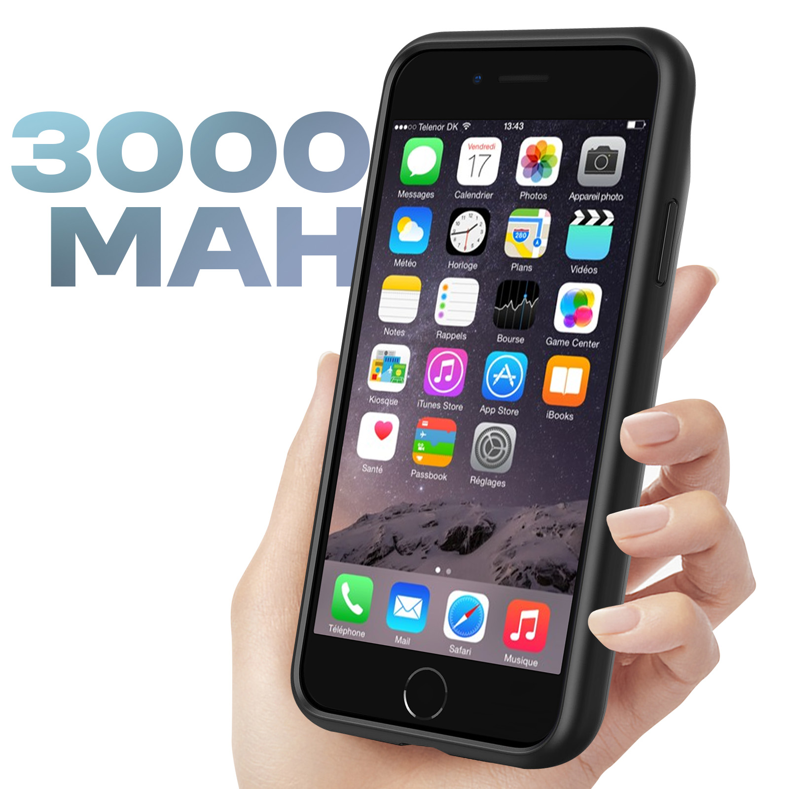 moex Collana per Cellulare Compatibile con iPhone 6s Plus / 6