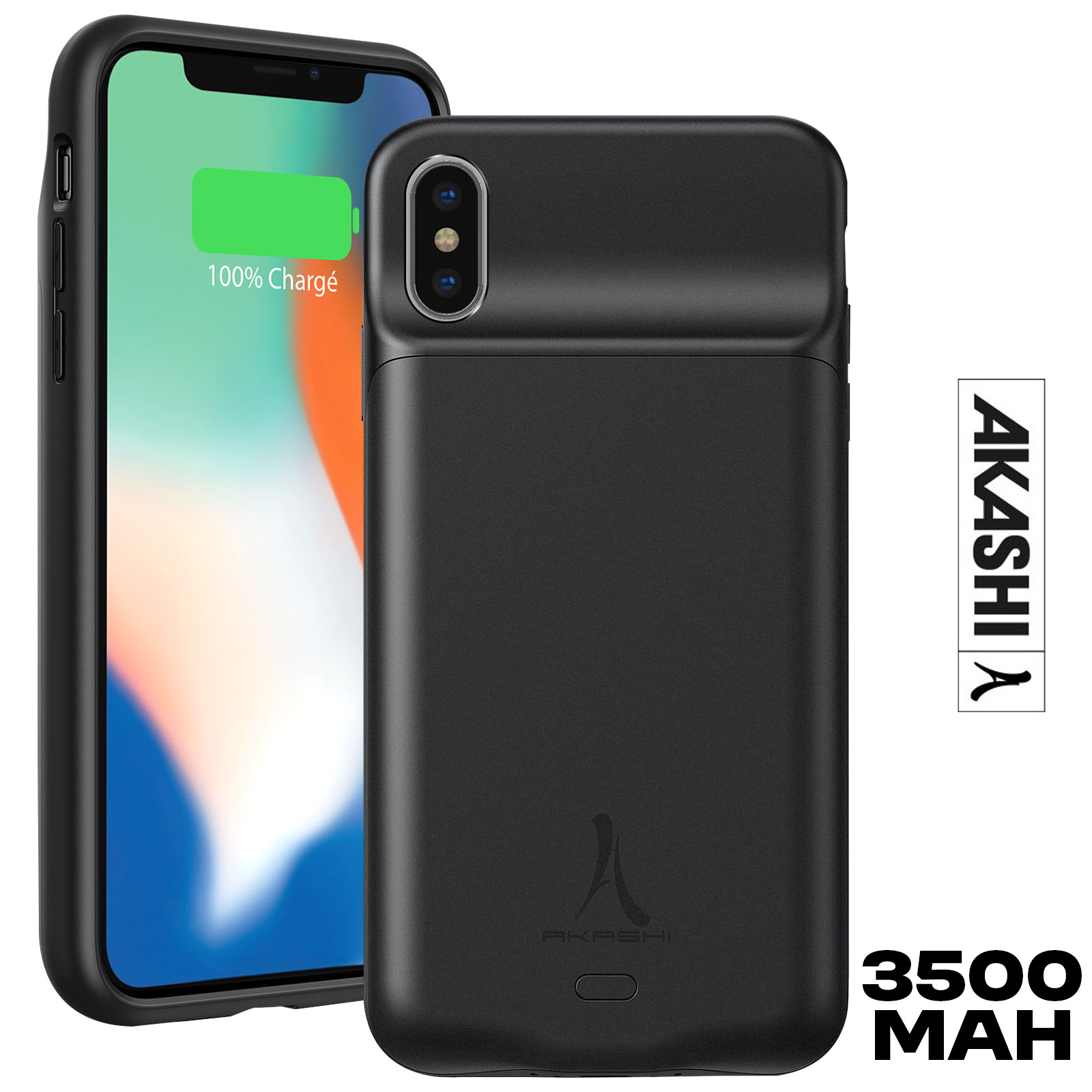 Custodia So Seven SMOOTHIE per iPhone XS Max Nera | Protezione Soft-Touch