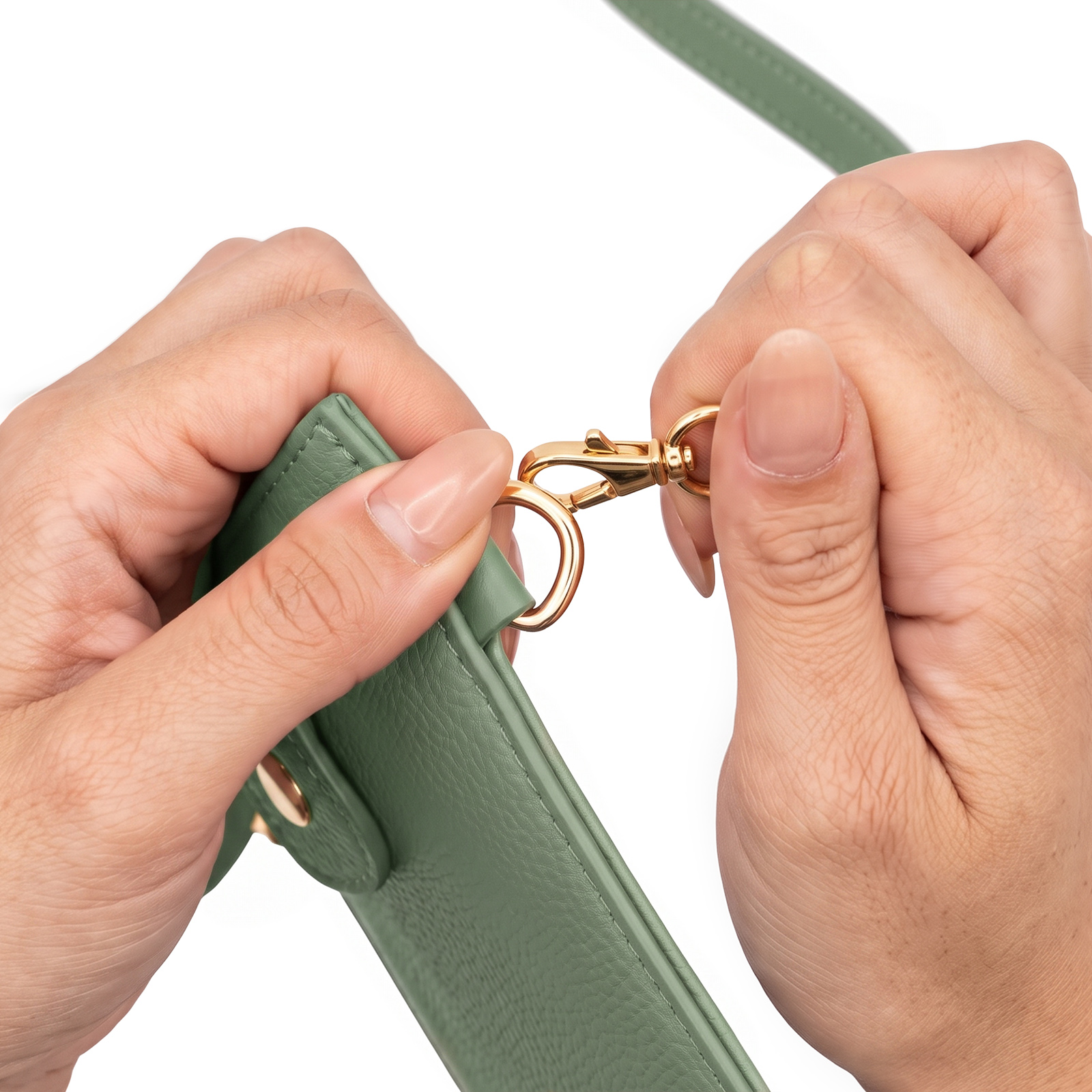 Zan Grüne Afterwork Crossbody-Tasche für Xiaomi Poco X7 - German