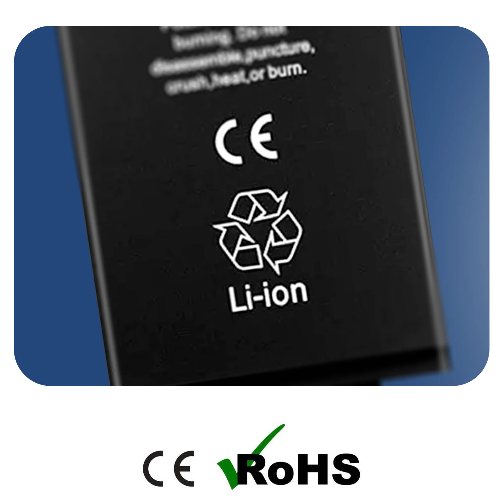 Batterie Interne Premium De Remplacement Pour IPhone XR - 2942 MAh, Avec Adhésif De Collage, Neuve