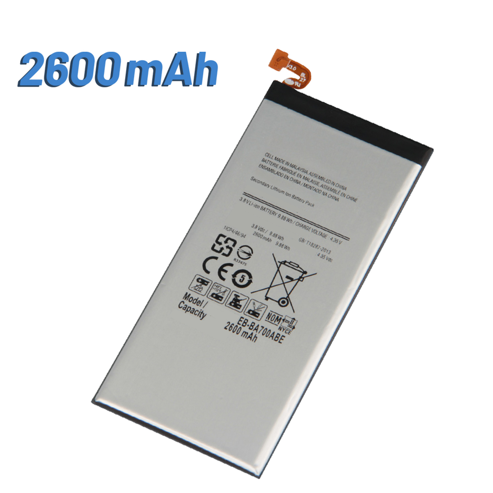 Batteria HB3742A0EZC Huawei P8 Lite ALE-L21 P8 LITE SMART TAG-L01 - Foto 4
