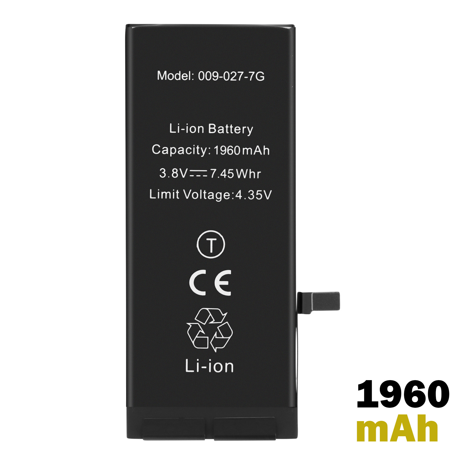 BATTERIA RICAMBIO PER APPLE IPHONE 7 1960mAh PRODUZIONE 2025 - KILIX - Batterie iPhone | Sarno