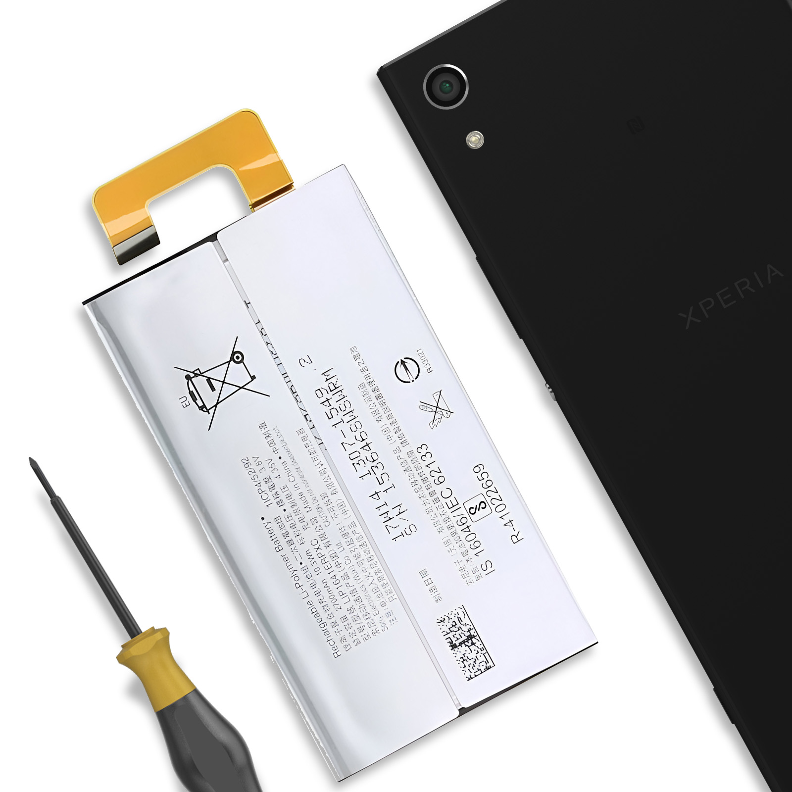 Cache Batterie Arrière Doré Pour Sony Xperia XA 1 Ultra - Remplacement Neuf