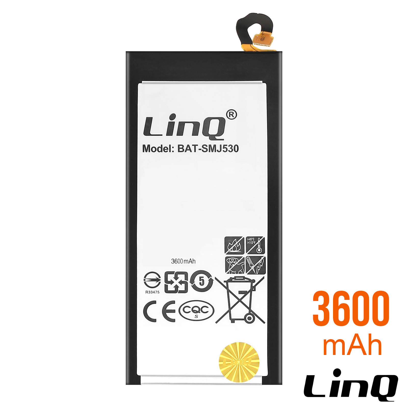 Mobilfunk Krause Battery for LG P970 Optimus Black 1500 mAh Li-Ion