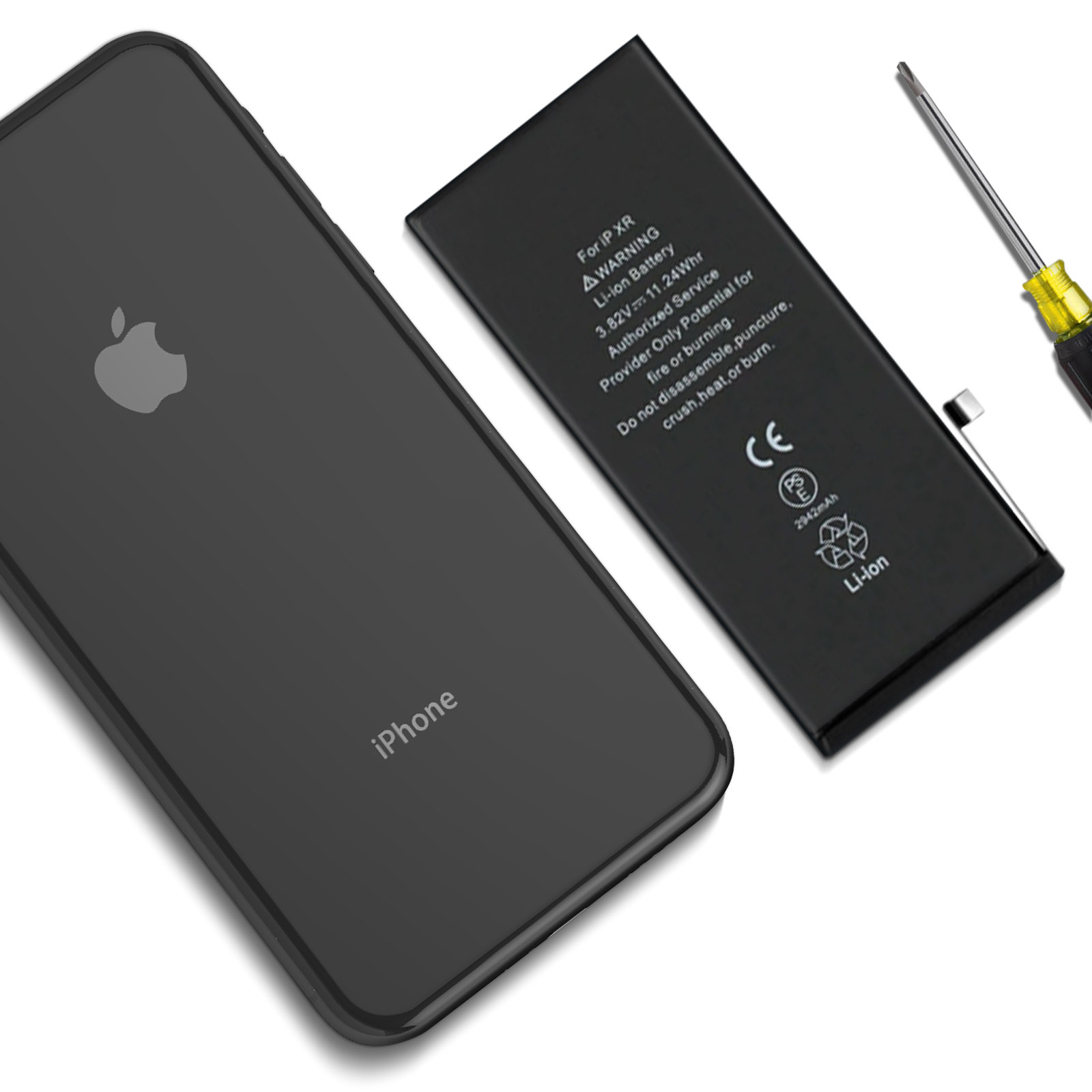 Batteria IPhone XR 2942mAh Huarigor – NQ Chip Ti Originale Con Biadesivo