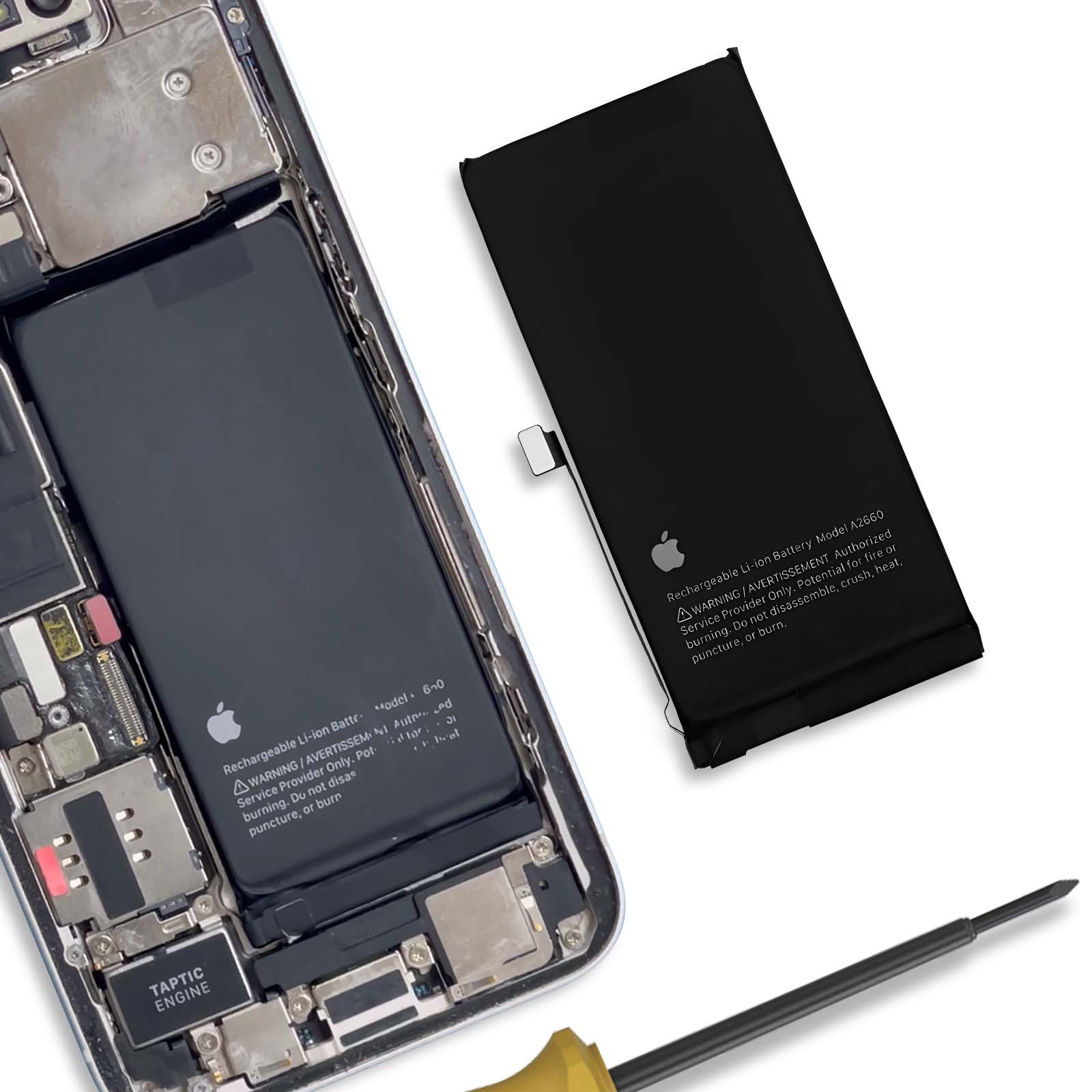 Bateria oficial Apple iPhone 13 3240mAh - Referência 661-21991