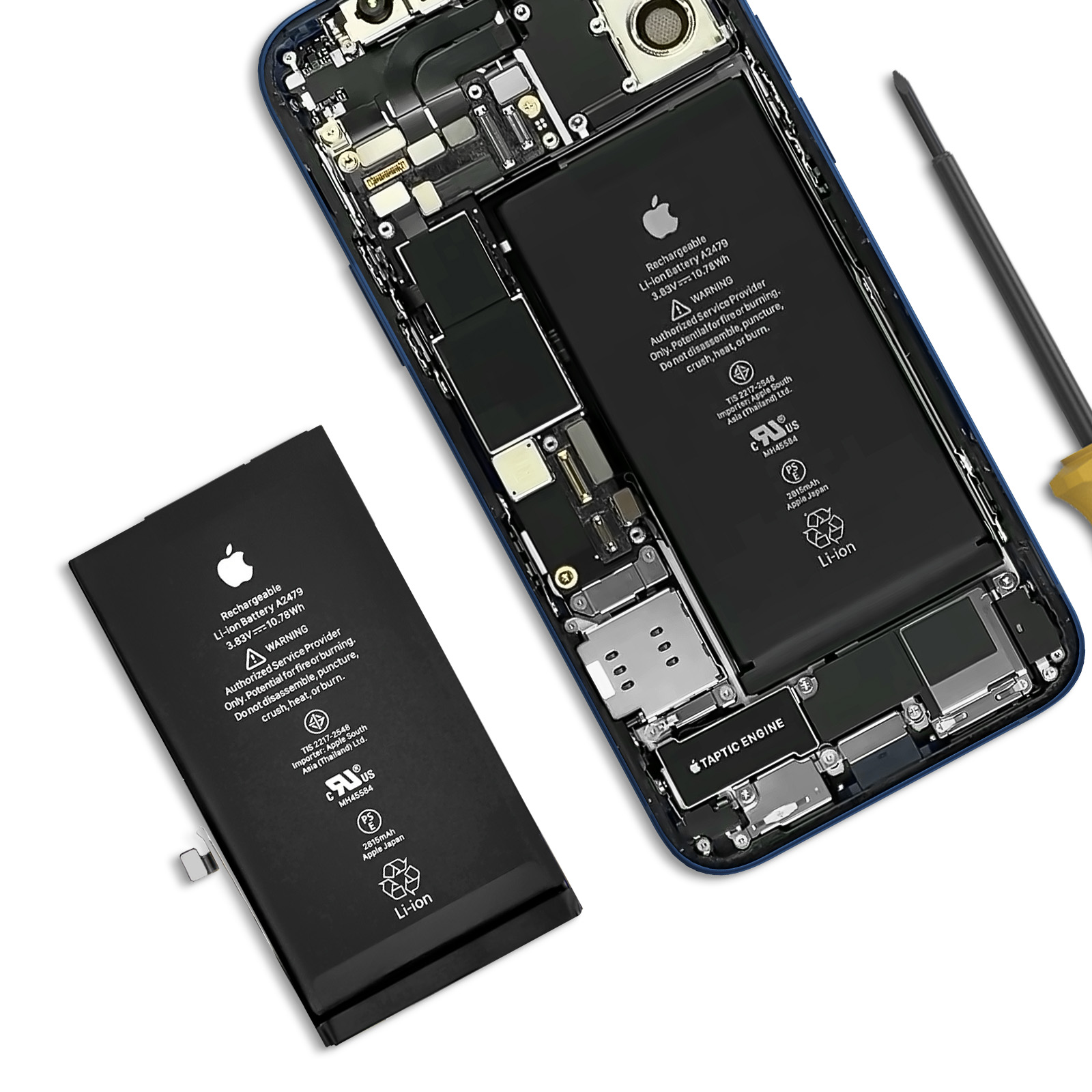 Batería oficial Apple 2815mAh para iPhone 12 y 12 Pro – Referencia
