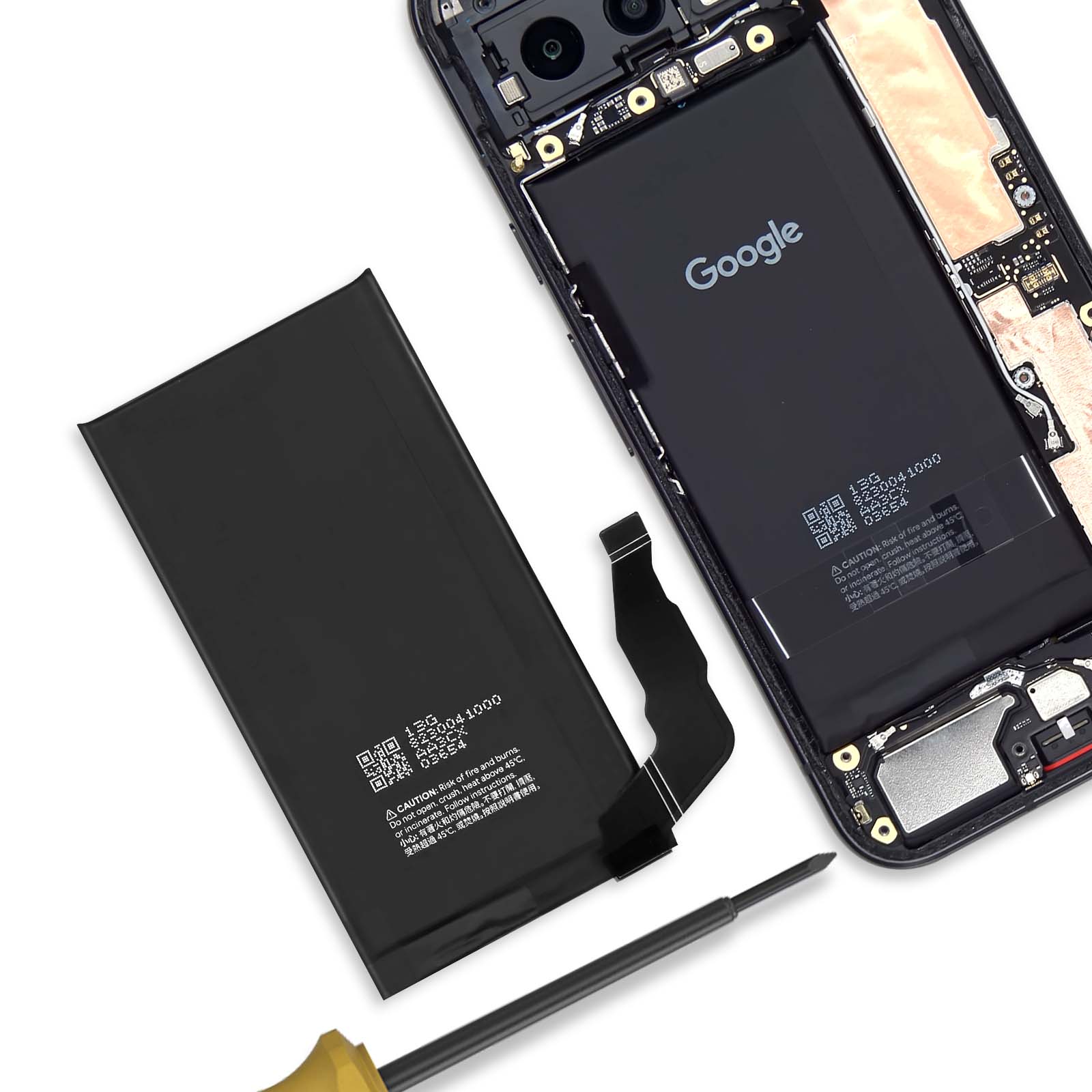 Bateria de substituição 4492mAh para Google Pixel 8a - G949-01097