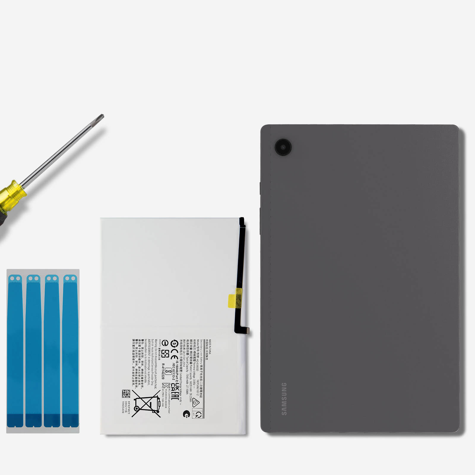 Batería Para Tablet Wacom Pth-450-fr, 3,7v, 1200mah/4,4wh, Li-ion