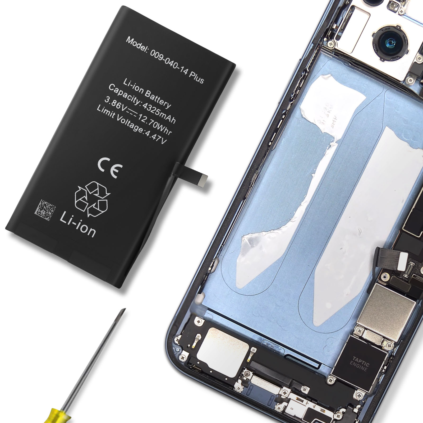 Batería interna de 4325 mAh compatible con iPhone 14 Plus - Chip
