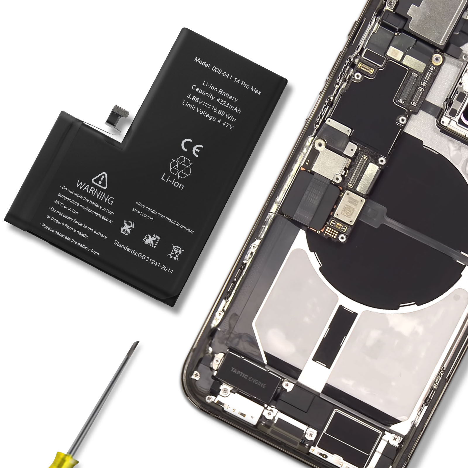 Batería interna de 4325 mAh compatible con Apple iPhone 14 Pro Max