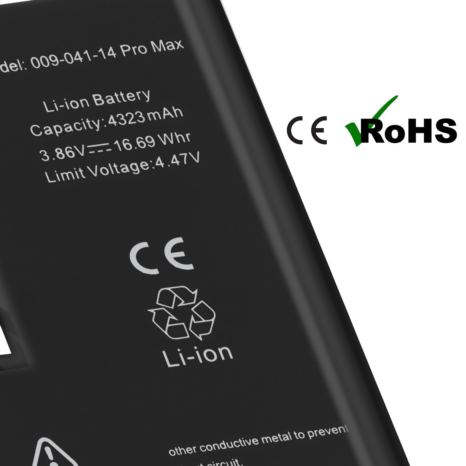 Batería interna de 4325 mAh compatible con Apple iPhone 14 Pro Max