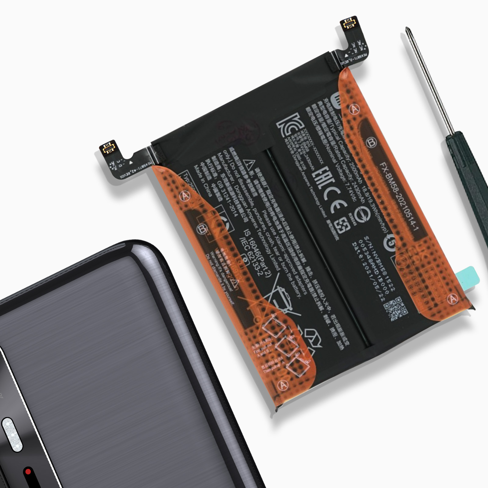 Original Batterie pour Xiaomi 11T Pro 5G 460200008M1G BM58