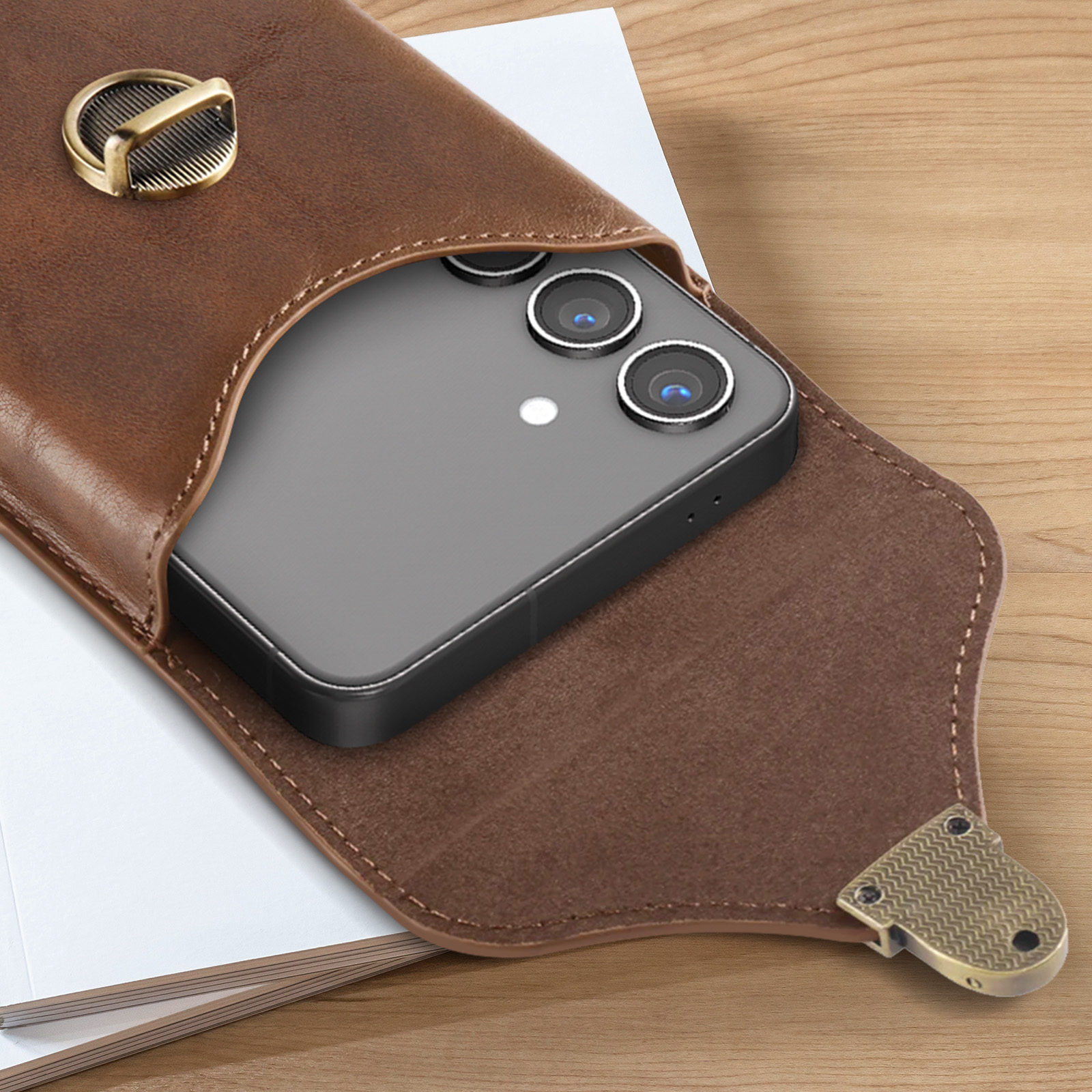 Cinturón Clásico En 35 Mm Fabricado Con Piel De Nobuck De Primera Calidad