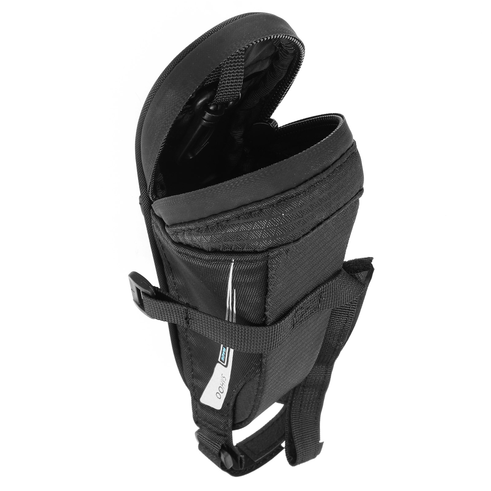 Borsa Sottosella Per Bicicletta Wozinsky - Marsupio Portaoggetti 0,6L, Nero, Per Telaio