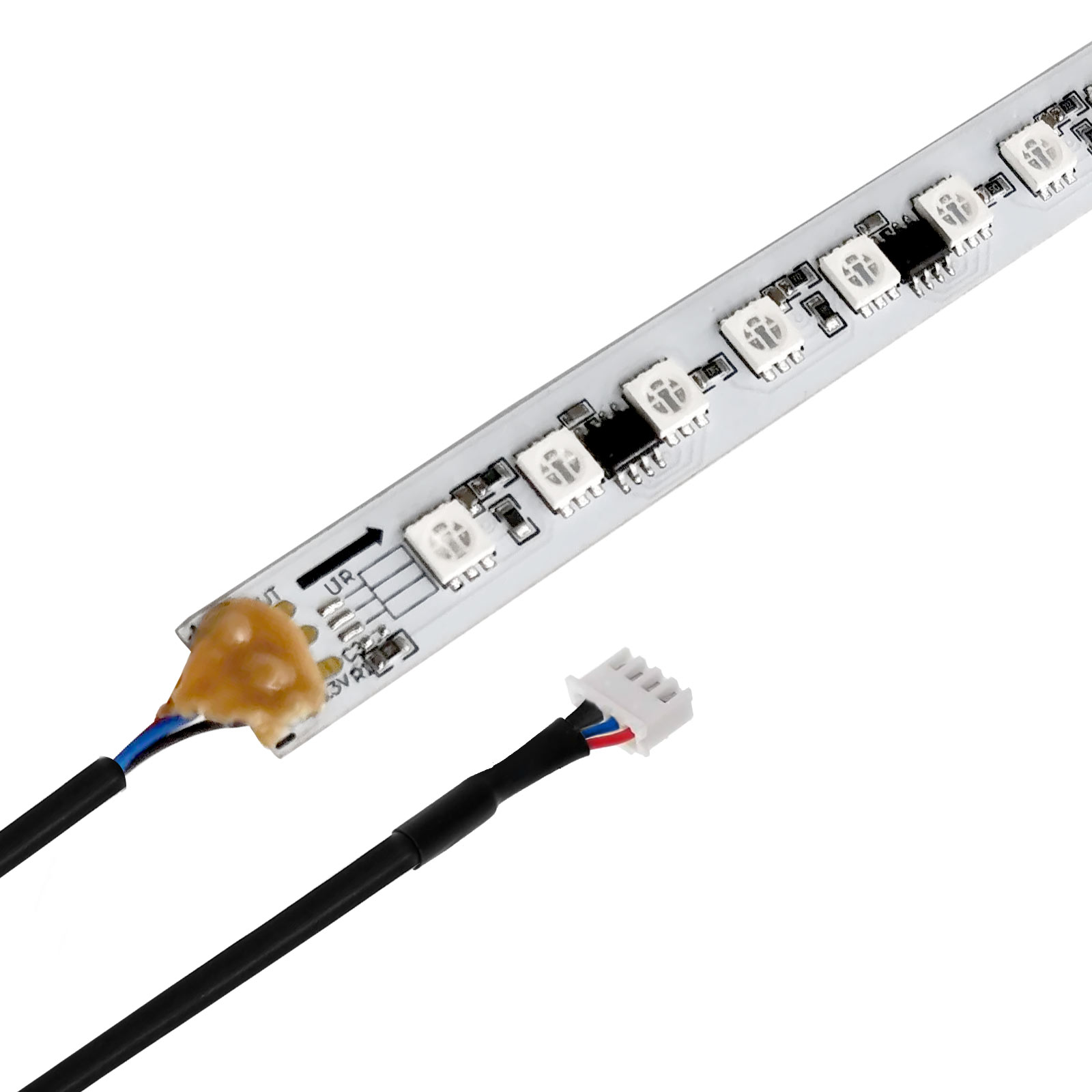Luce LED ultrasottile con rilevamento umano intelligente Fascia di aspirazione magnetica wireless Ricaricabile Striscia luminosa per armadio portico  39