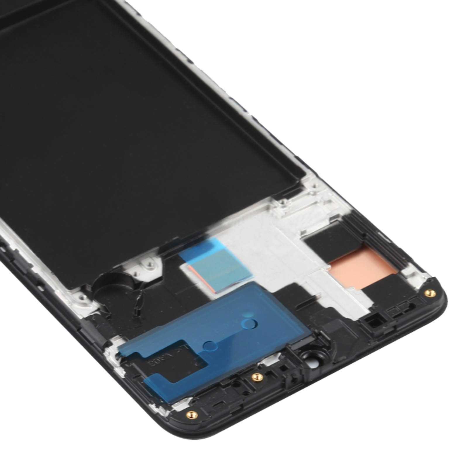 VITRE+ECRAN LCD SUR CHASSIS POUR SAMSUNG Galaxy A70 SM-A705F 6.7 BLEU