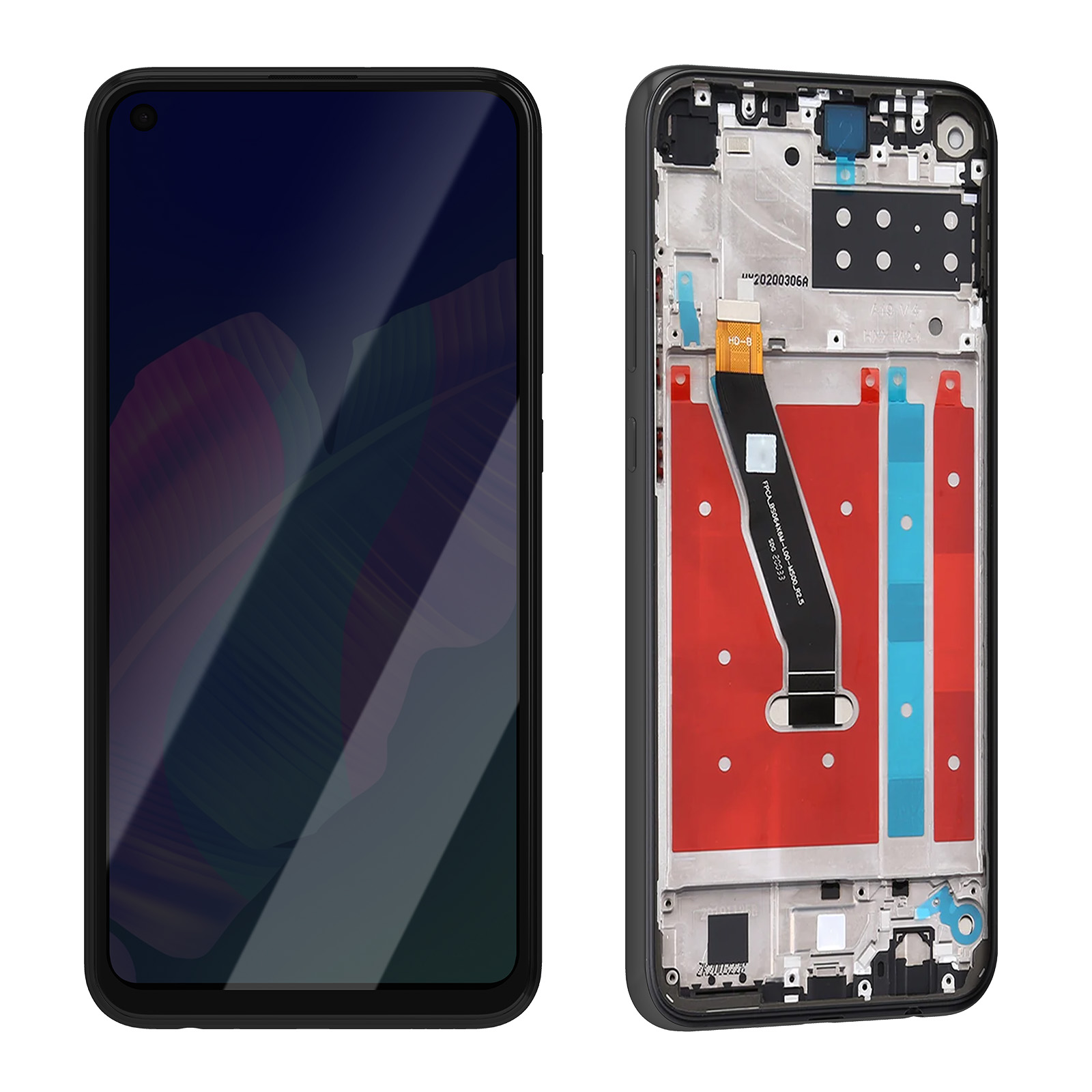 Écran De Rechange OEM Noir Pour Huawei P40 Lite E / Y7 Prime 2020 - Neuf