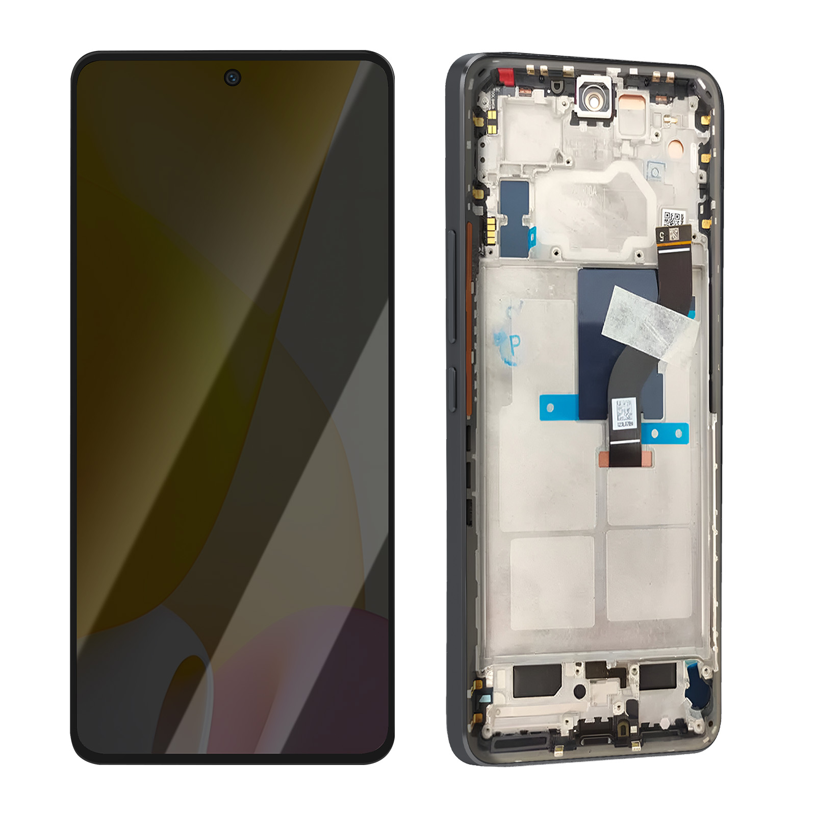 Écran LCD Complet Avec Cadre Pour Xiaomi Redmi 12 5G - Pièce De Rechange Neuve, Générique