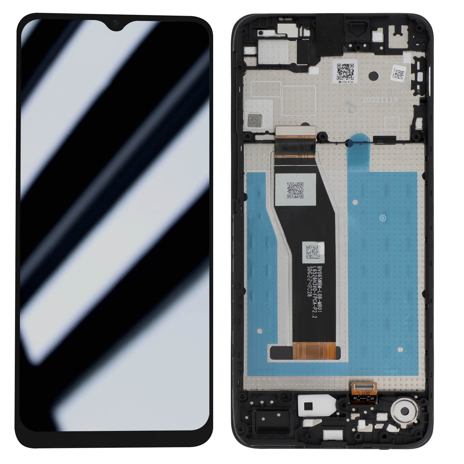 Écran LCD Complet Avec Châssis Pour Motorola Moto E13 XT2345 - Remplacement Neuf