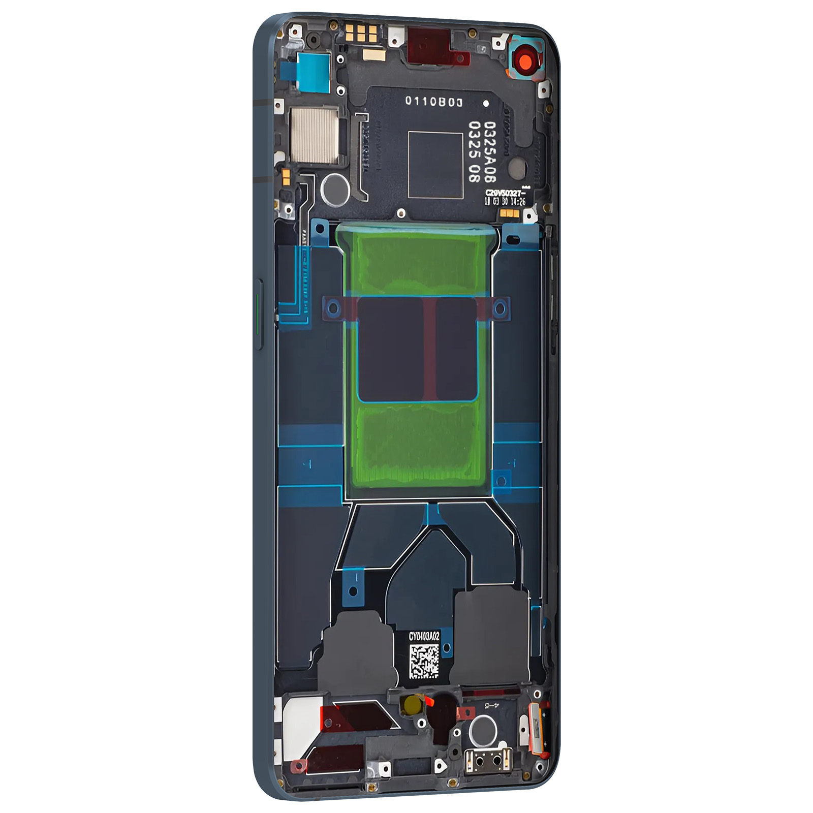 Ecran LCD avec Châssis Noir Stellaire pour OPPO Reno 6 5G