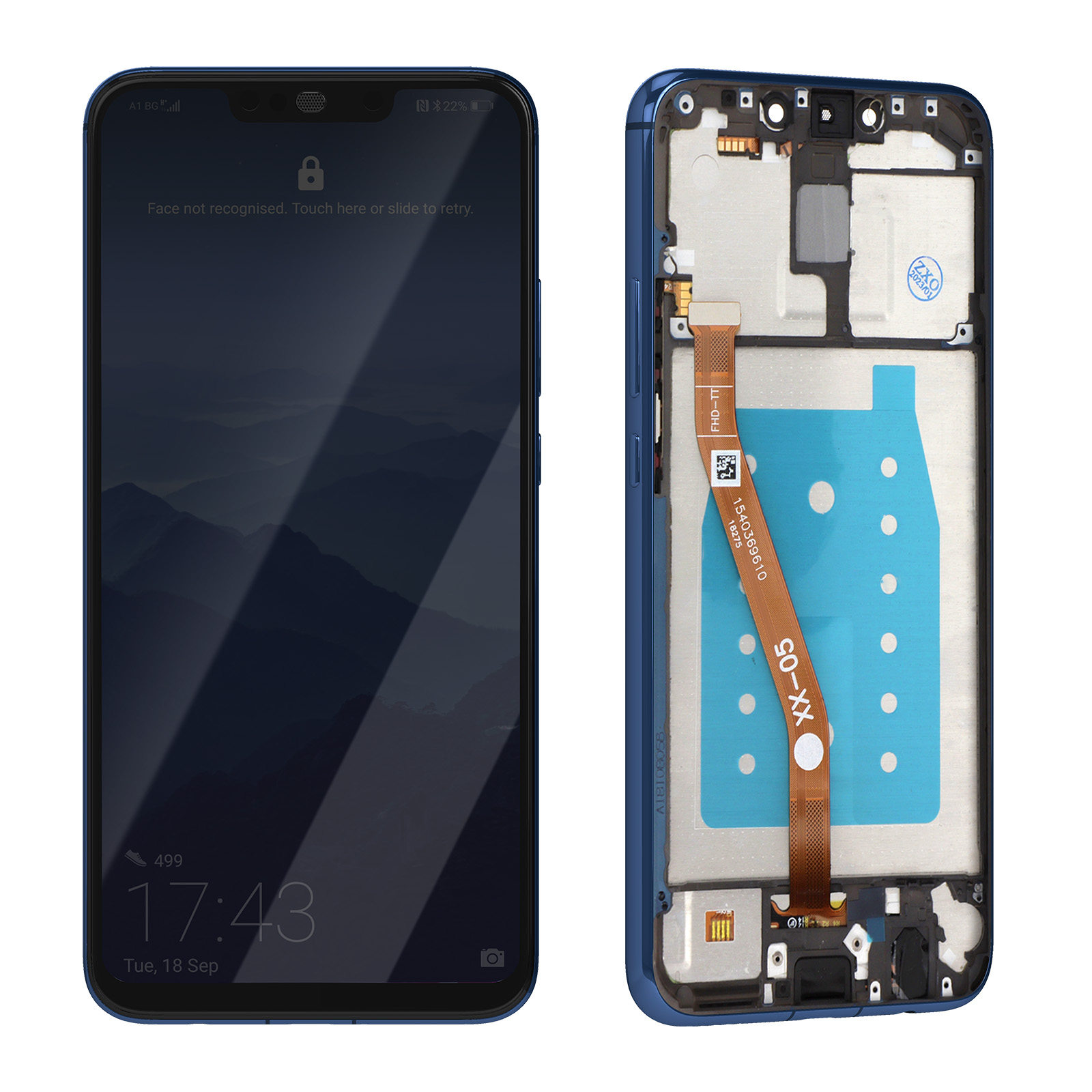 Pièces affichage: écran LCD Huawei Pour Huawei Y6 pour téléphone mobile
