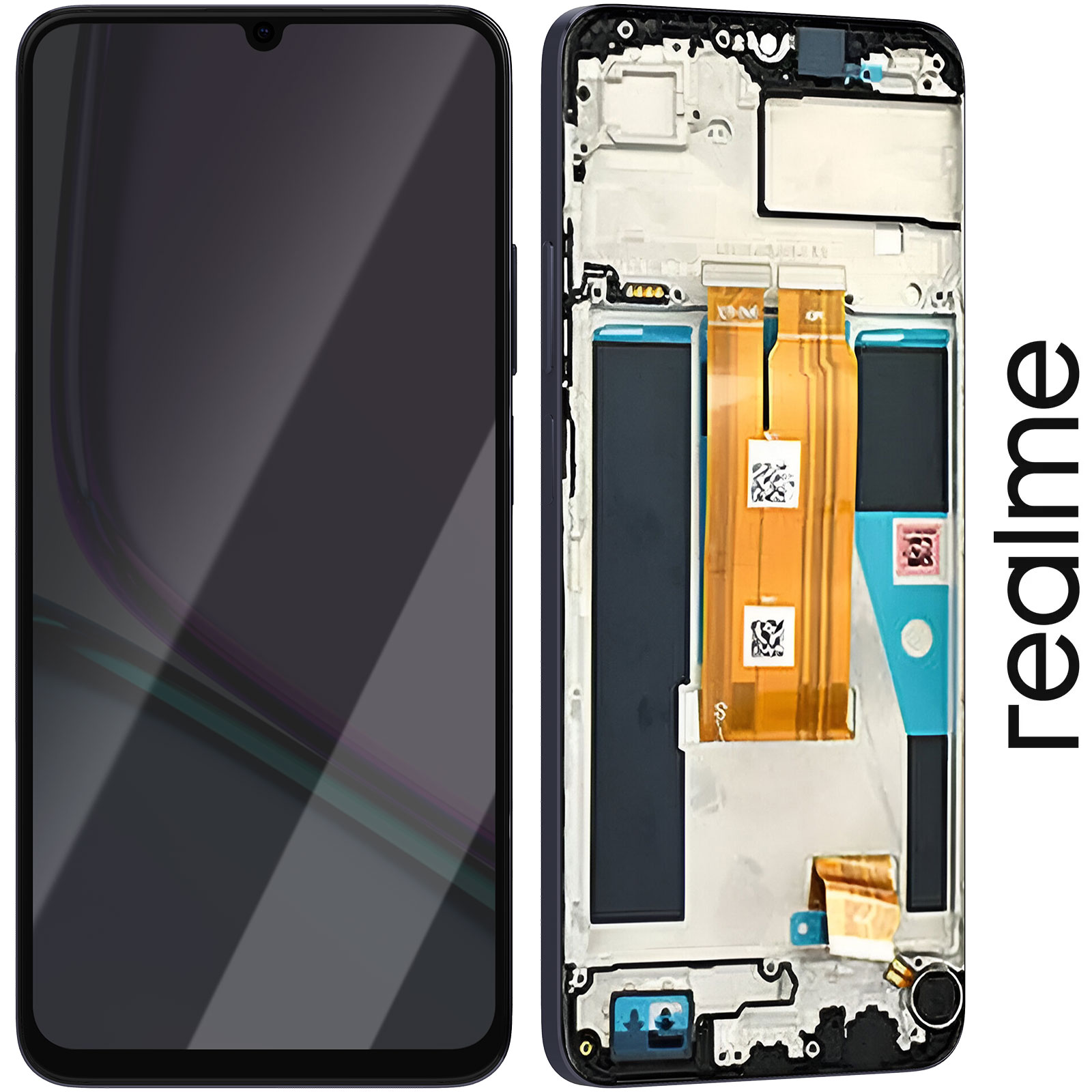 Écran Tactile LCD Original Pour REALME Note 60 – Remplacement Compatible Avec C61, C63, C65s, Narzo N63/N65 – Neuf Sous Blister