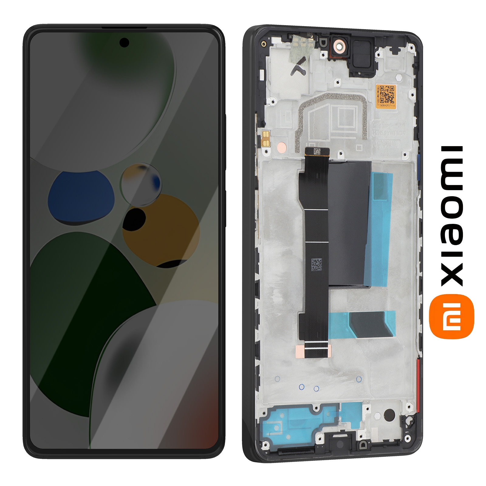 Écran Complet Pour Xiaomi POCO X5 Pro 5G – Remplacement LCD Tactile Avec Cadre Noir, Outils Inclus – Pour écran Cassé Ou Tactile Défaillant