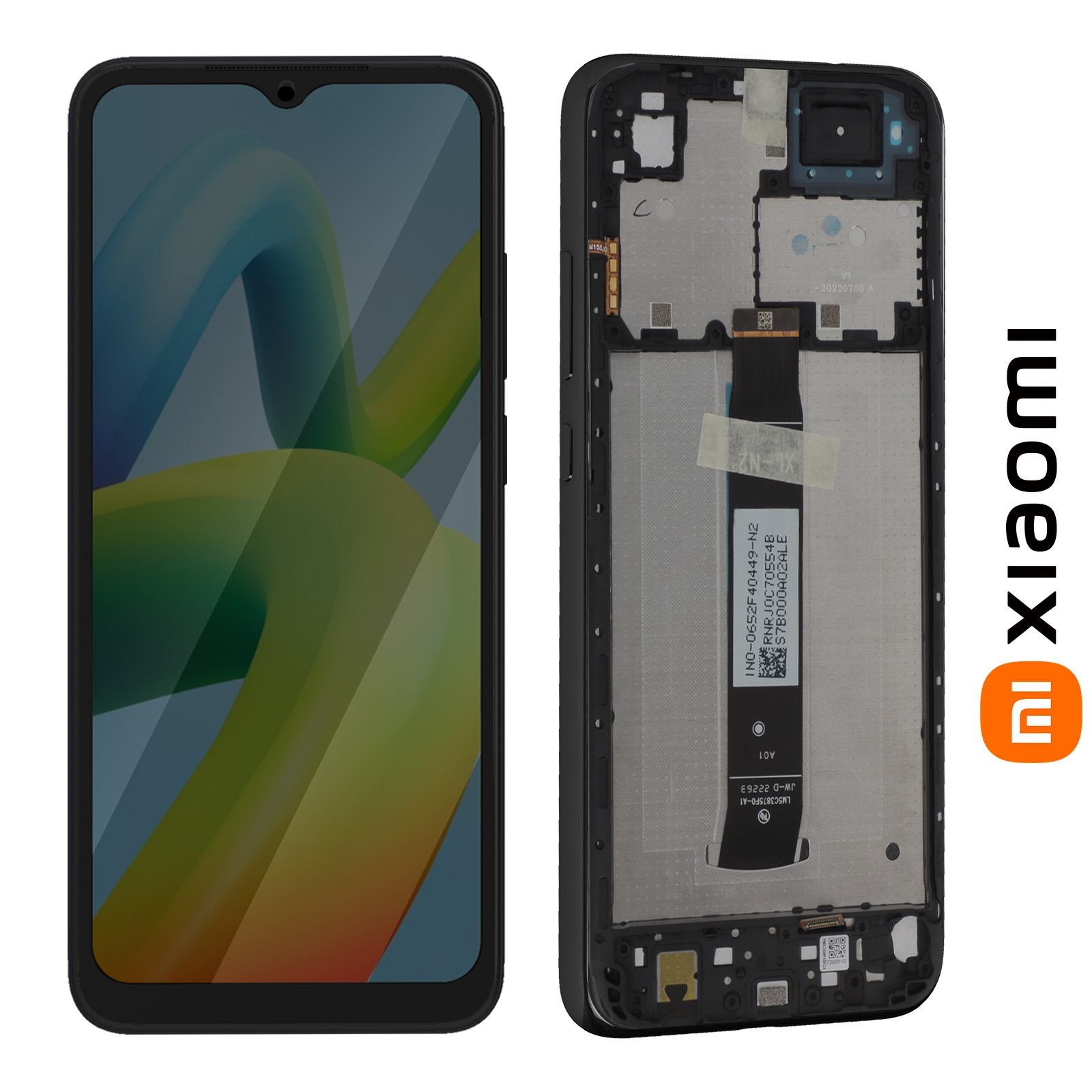 Écran LCD + Vitre Tactile Noire Pour Xiaomi Redmi A1 – Pièce Détachée Neuve
