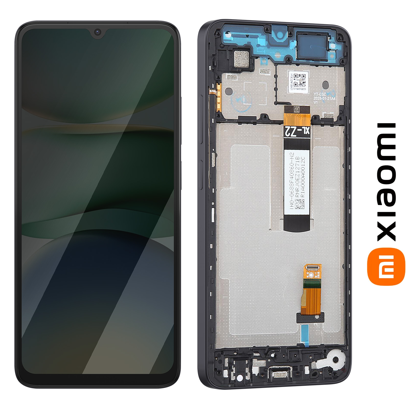 Écran LCD Complet Noir Pour Xiaomi Pad 5 – Neuf, Sans Châssis