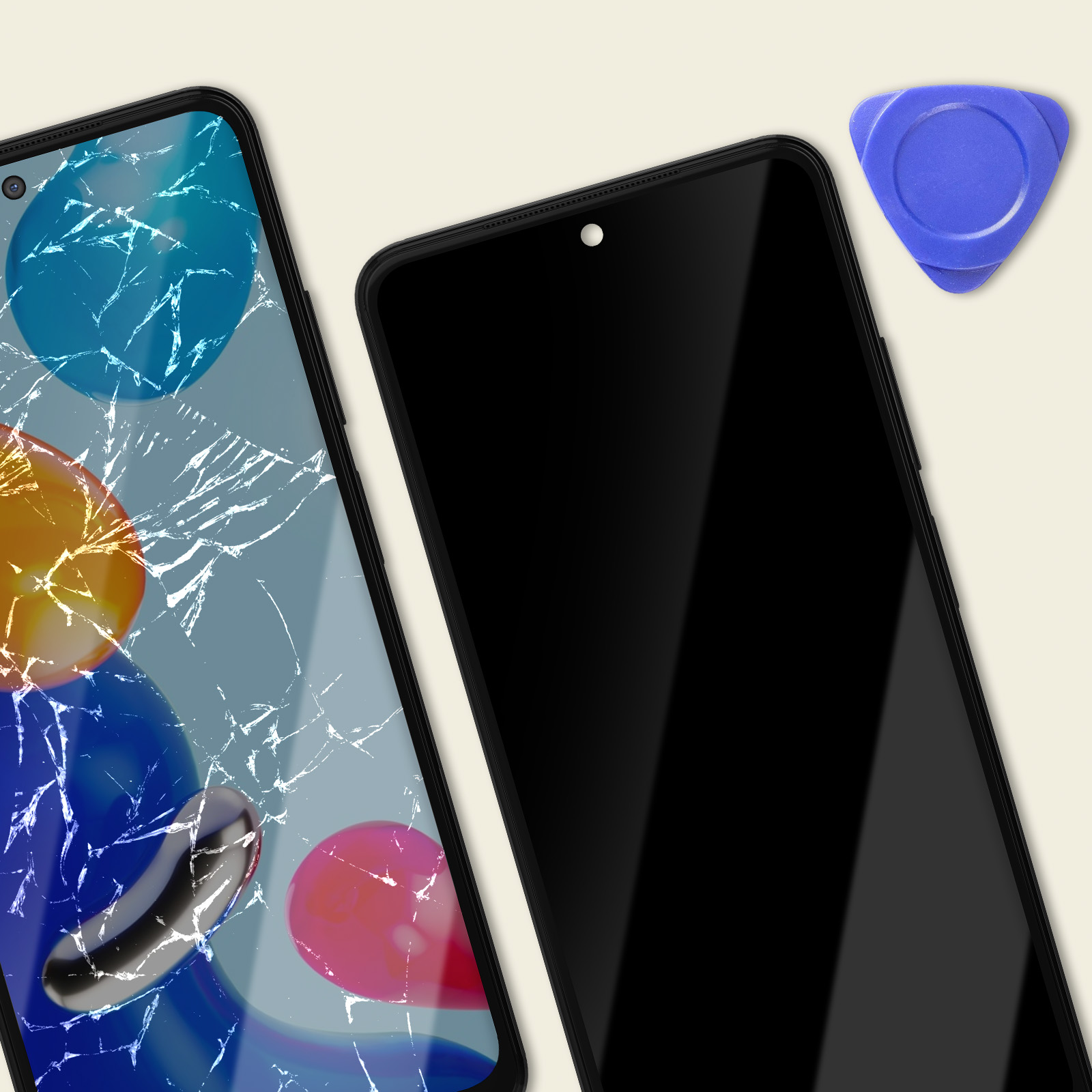 Original Ecran LCD & Vitre tactile Argent Assemblés Sur Châssis Pour Xiaomi 11T PRO 5G 5600040K3S00 - Téléphonie