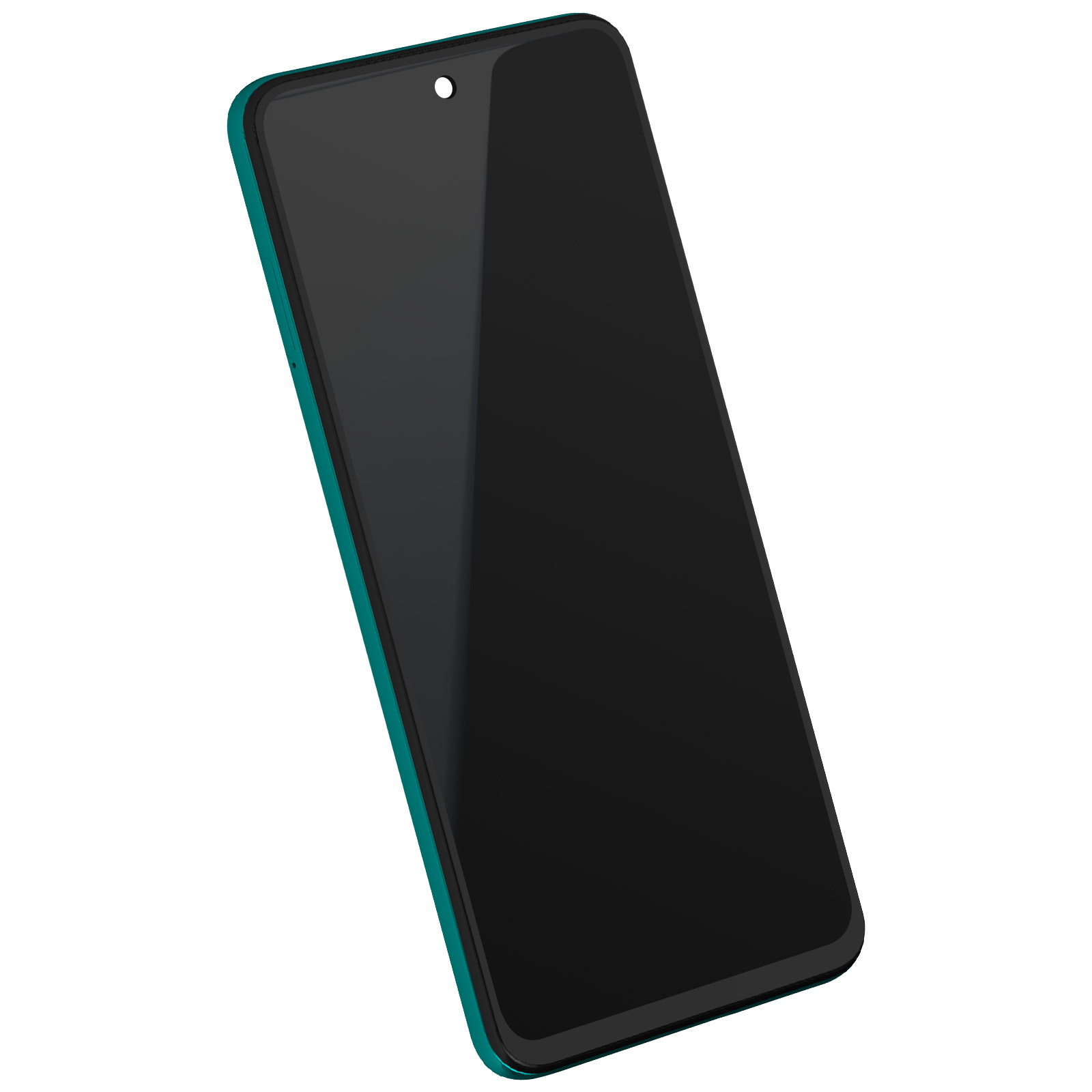 YHX-OU 6.67 Inch LCD Scherm Voor Xiaomi Redmi Note 9 Pro/9S – Blauw Met Frame + Gehard Glas & Gereedschap Set