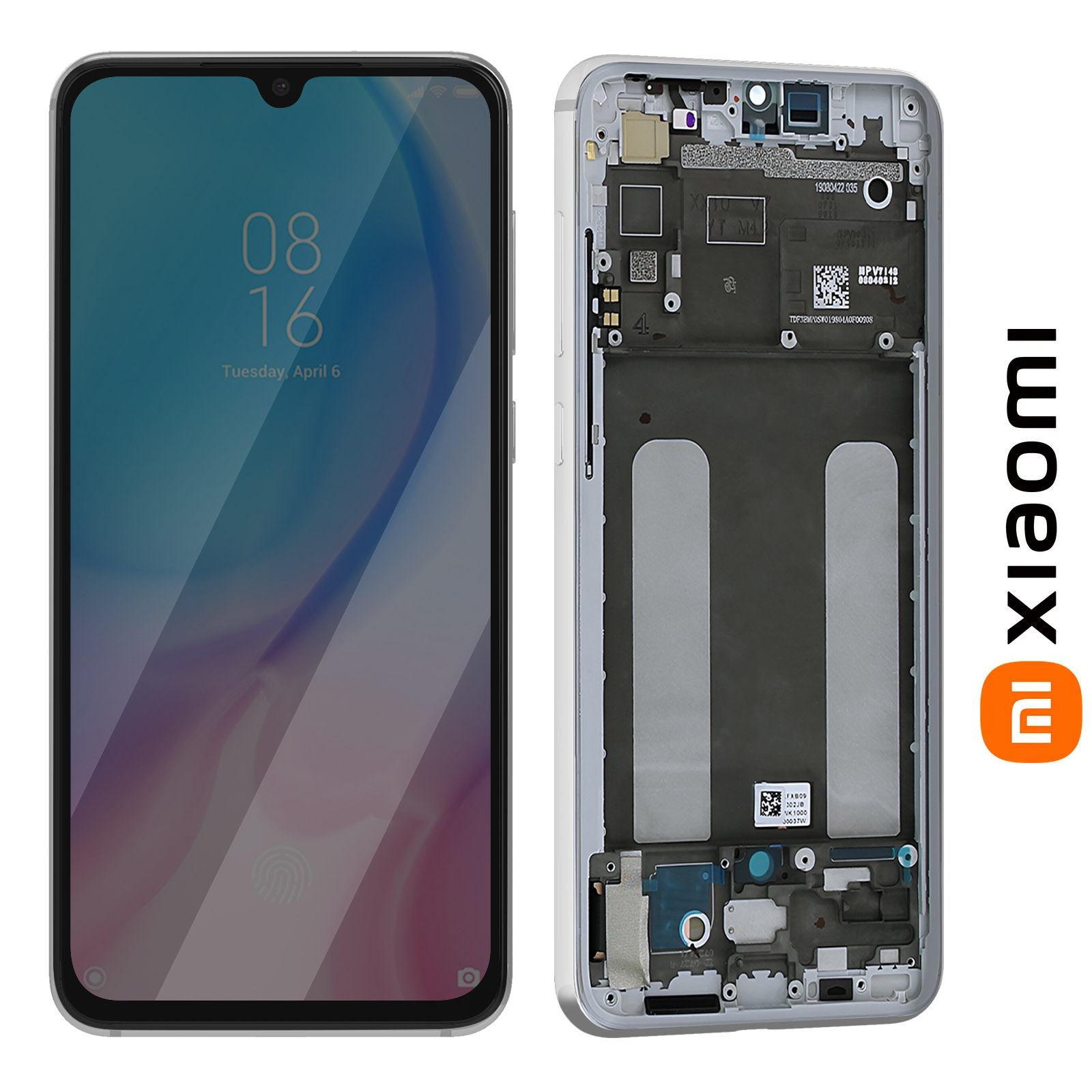 Ecran complet sur chassis pour Xiaomi Mi 9 SE noir 5.97 Téléphone portable - Téléphonie