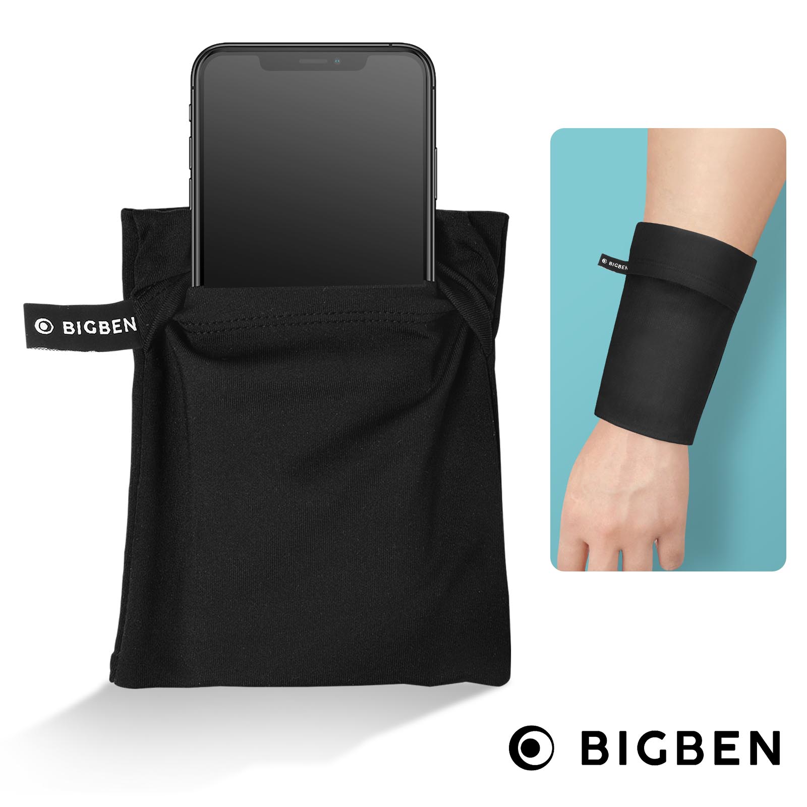 Brassard De Sport Universel Avec Fenêtre Tactile - Pour Smartphone, Tour De Bras 18-44 Cm | Running, Fitness