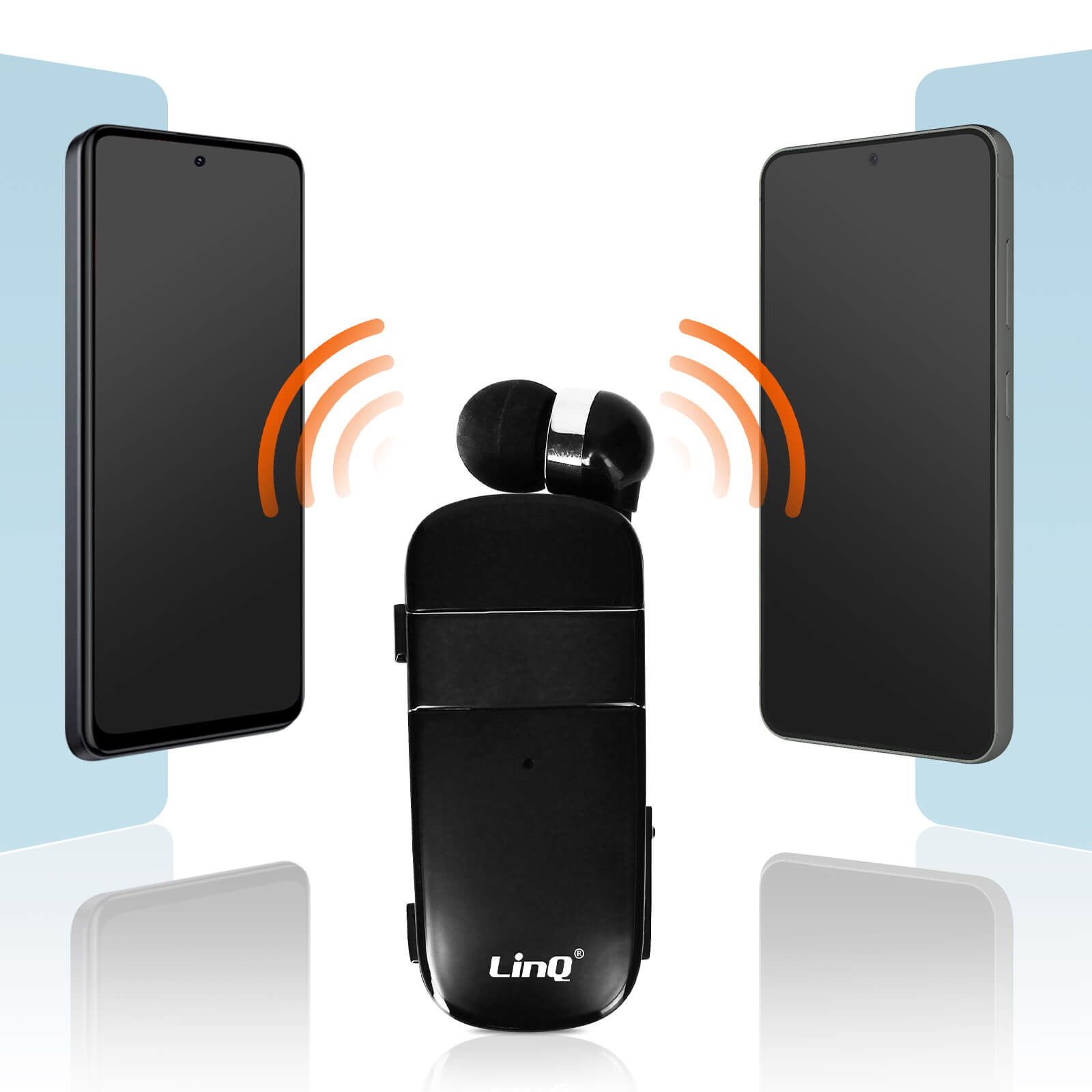 Oreillette Bluetooth Voiture – Suppression De Bruit, Son Clair, Rechargeable, Légère, Pour Conducteurs, Appels Mains Libres