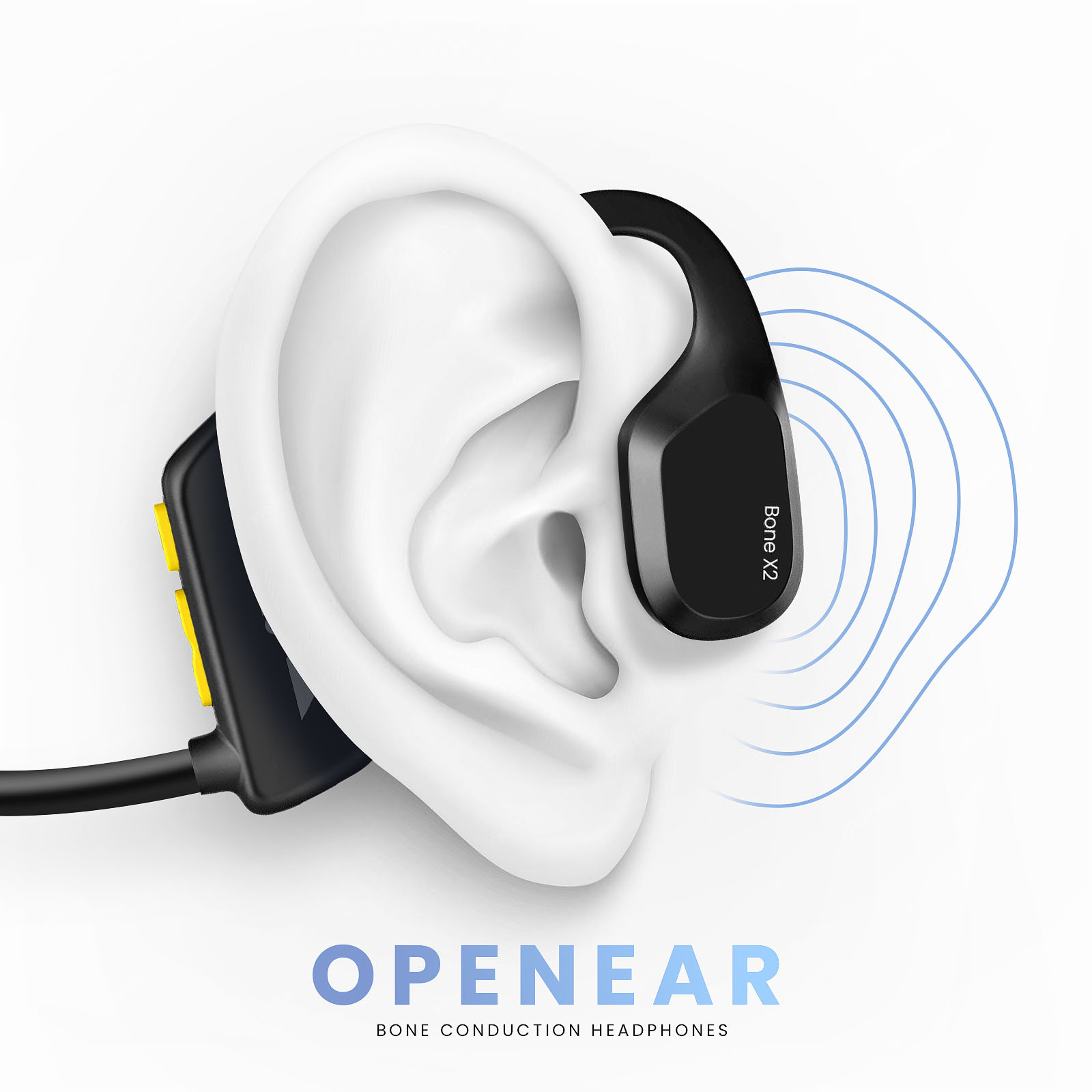 Casque de natation - OHP - X2 - Conduction osseuse - IP68 - Bluetooth 5
