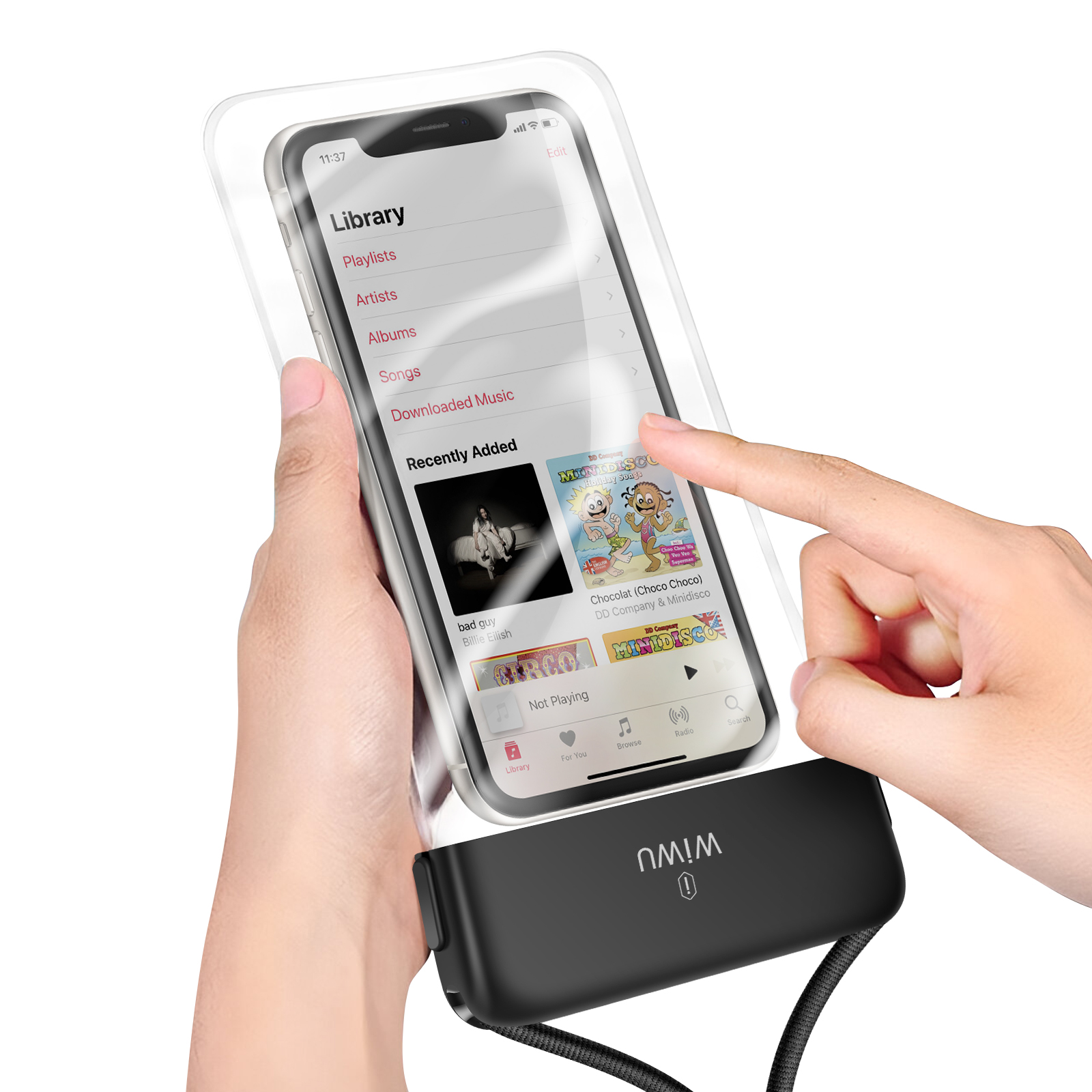 Custodia Impermeabile Per Cellulare - Universale INF Per Smartphone Universale Nera 95118084